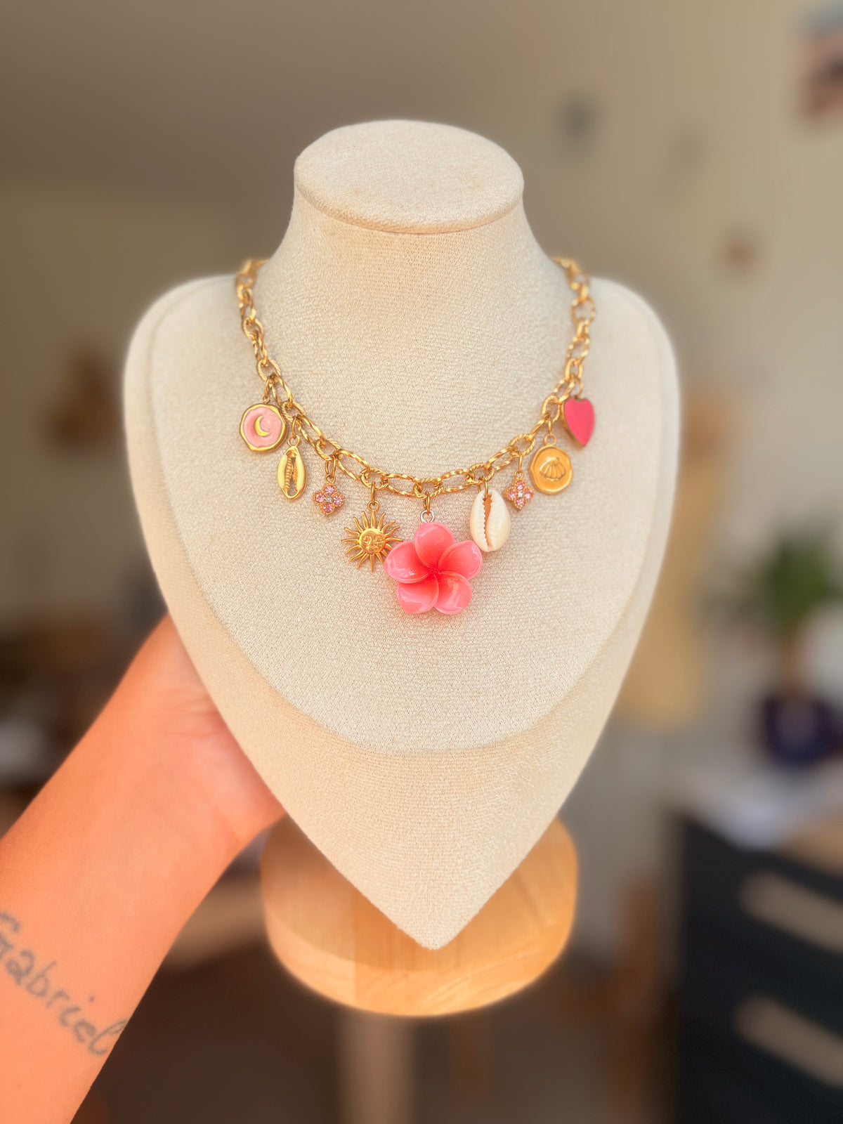 Collier Victoria en acier inoxydable