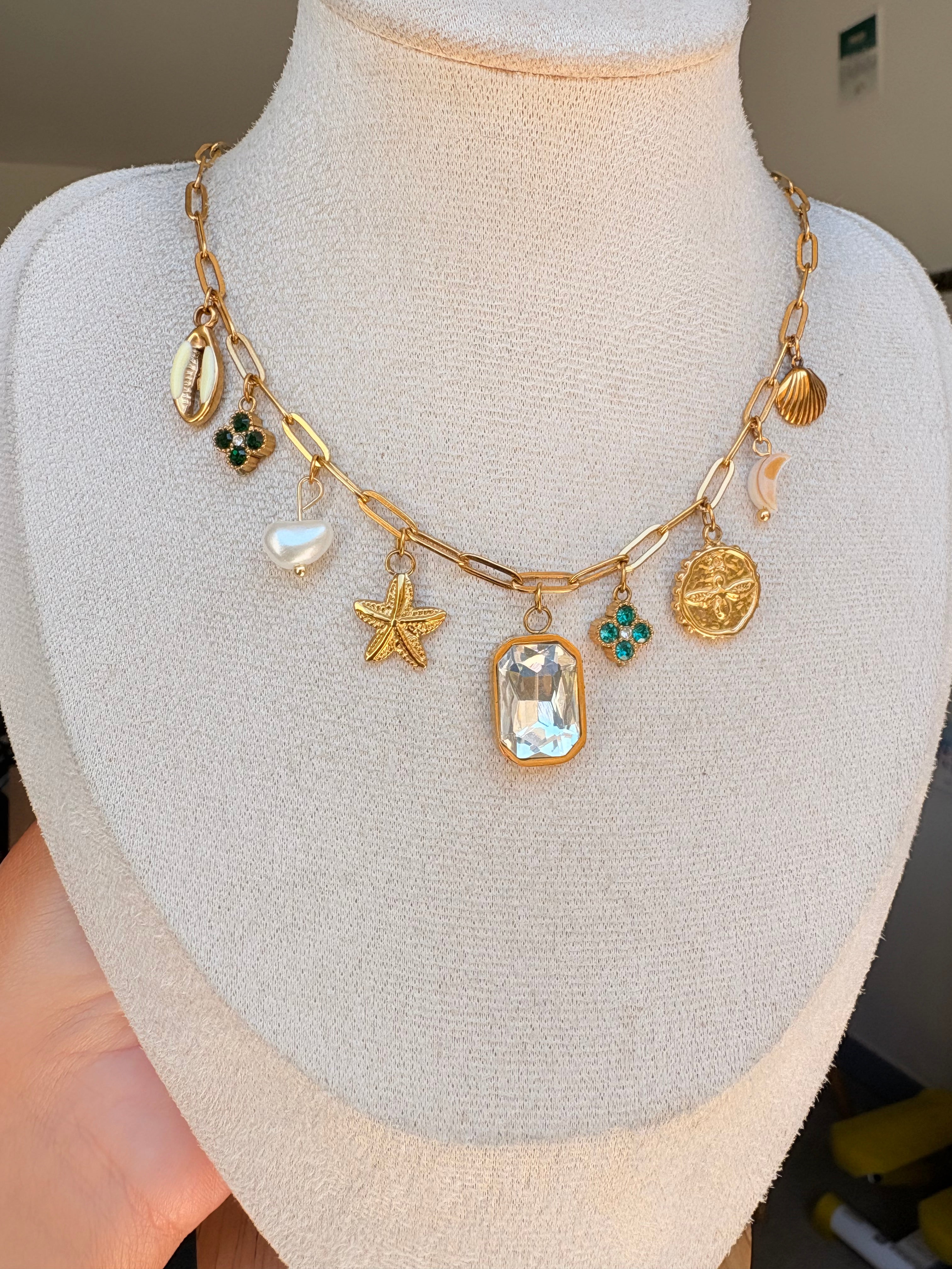 Collier Chloé  en acier inoxydable