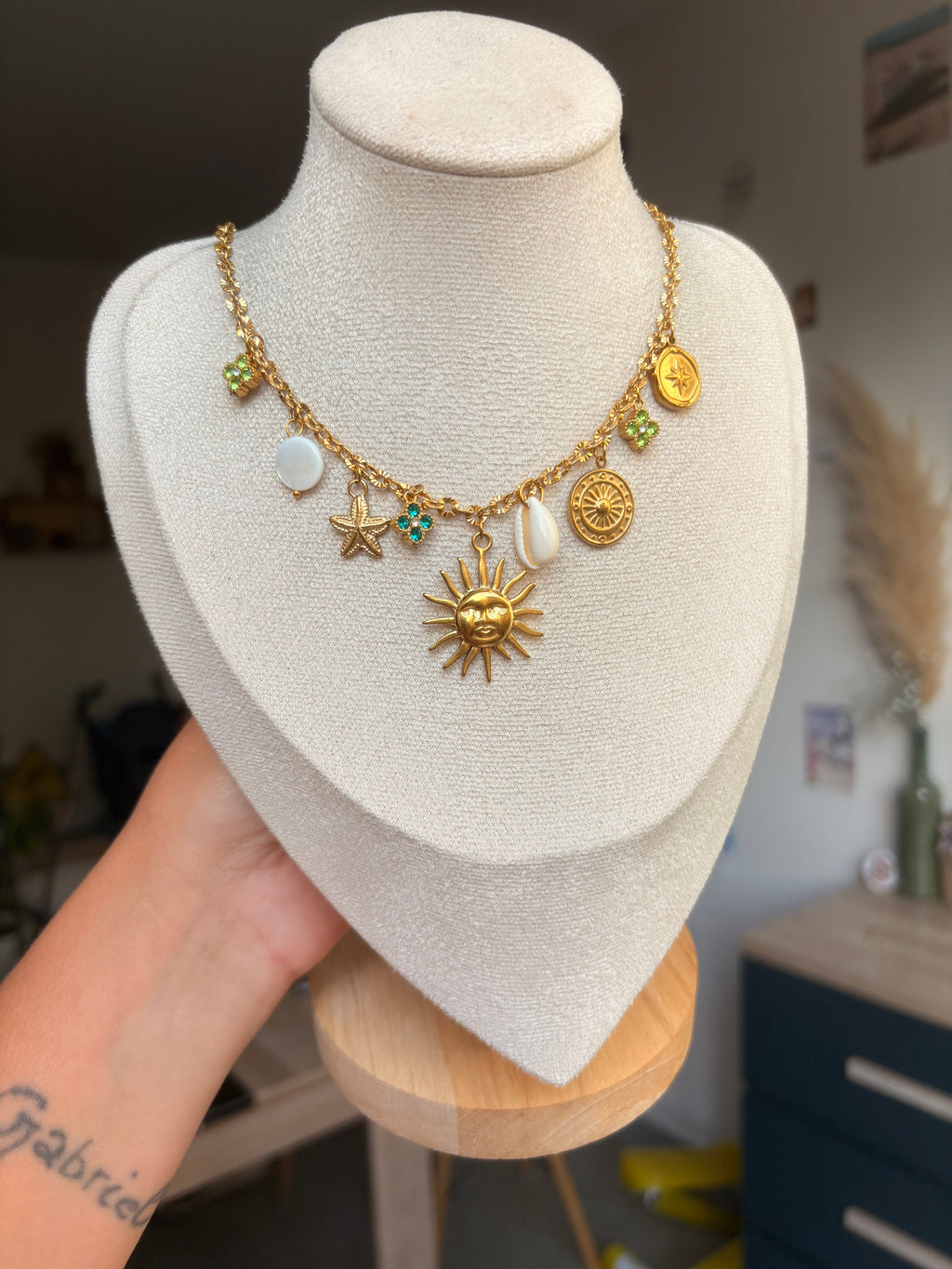 Collier Clara en acier inoxydable