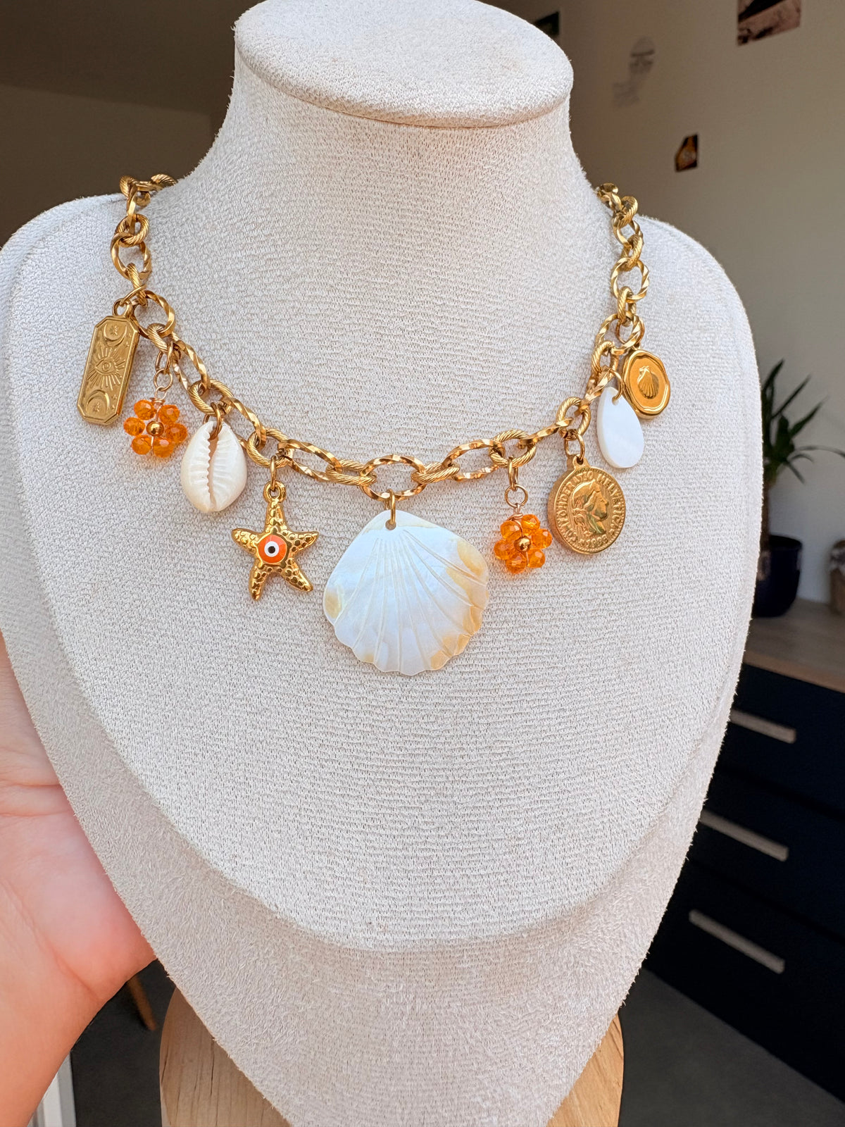 Collier Olympe en acier inoxydable
