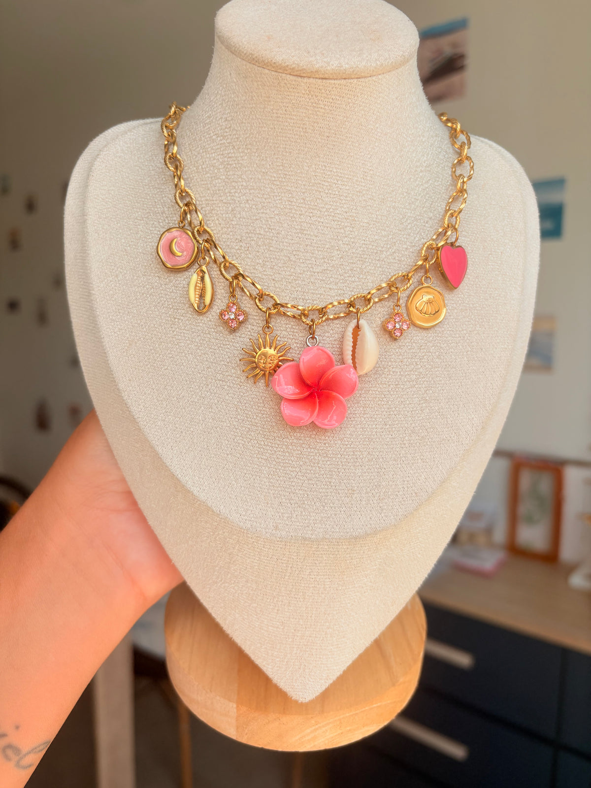 Collier Victoria en acier inoxydable