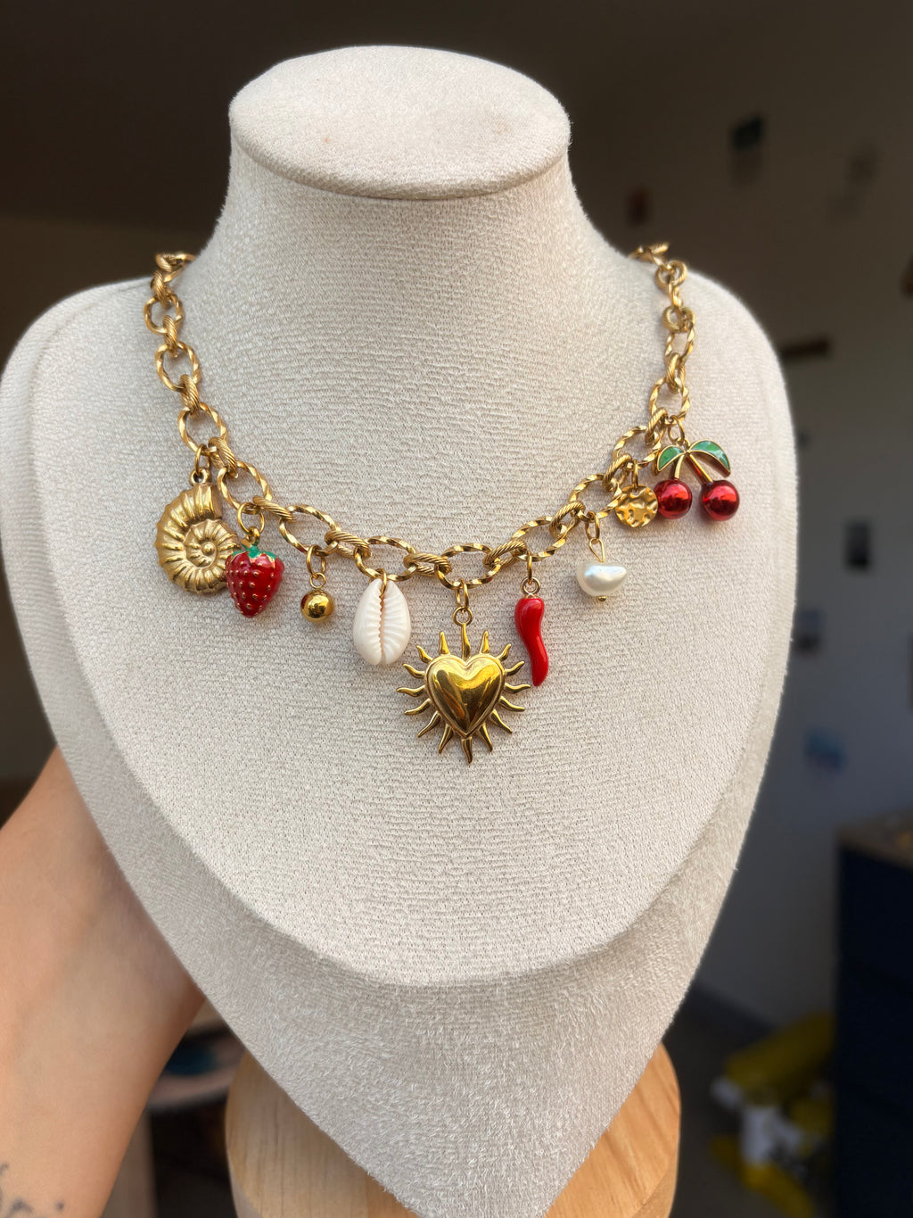 Collier Ève en acier inoxydable
