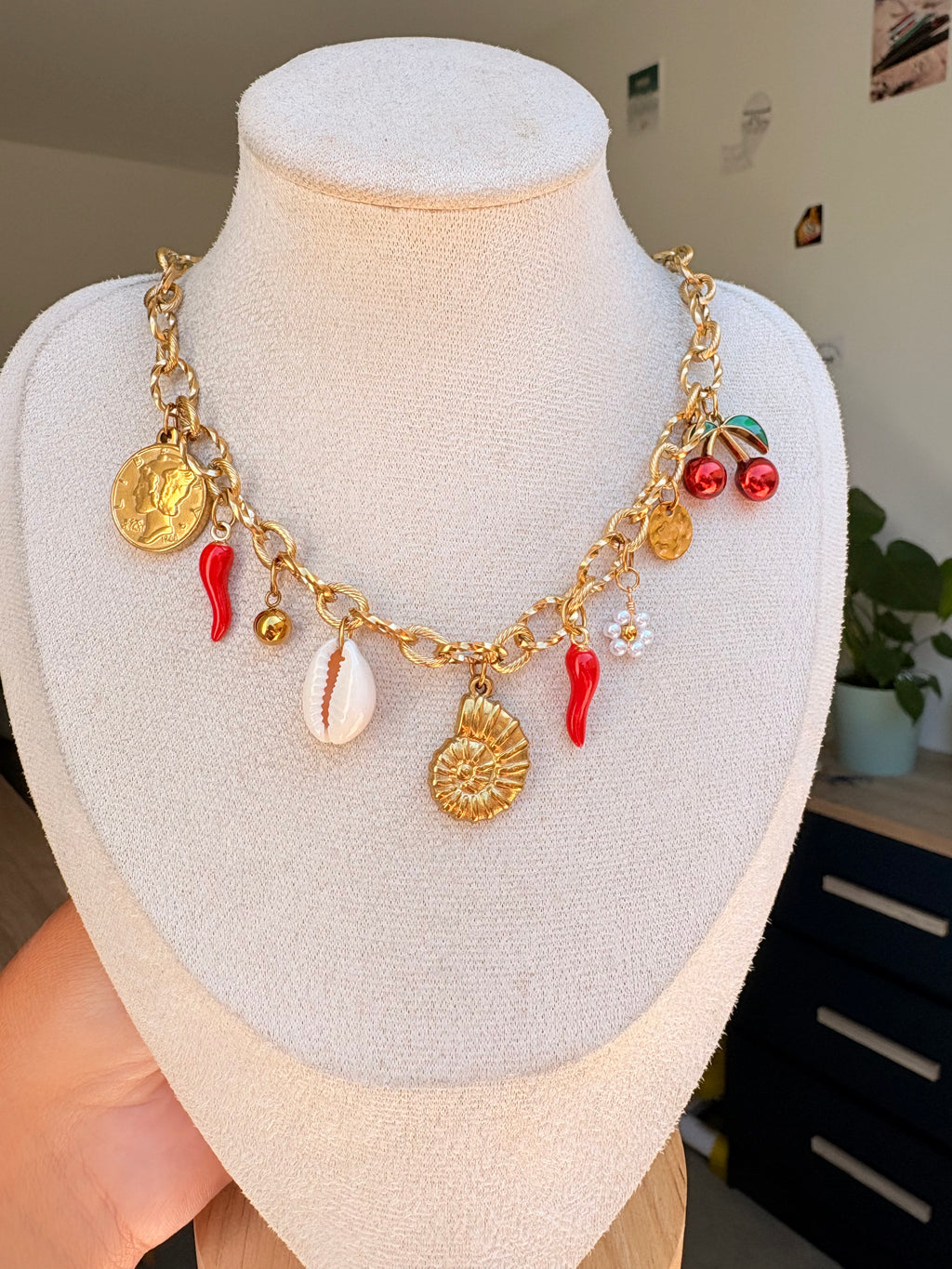 Collier Mélissa en acier inoxydable