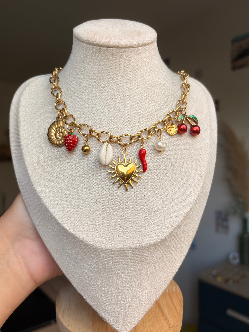 Collier Ève en acier inoxydable