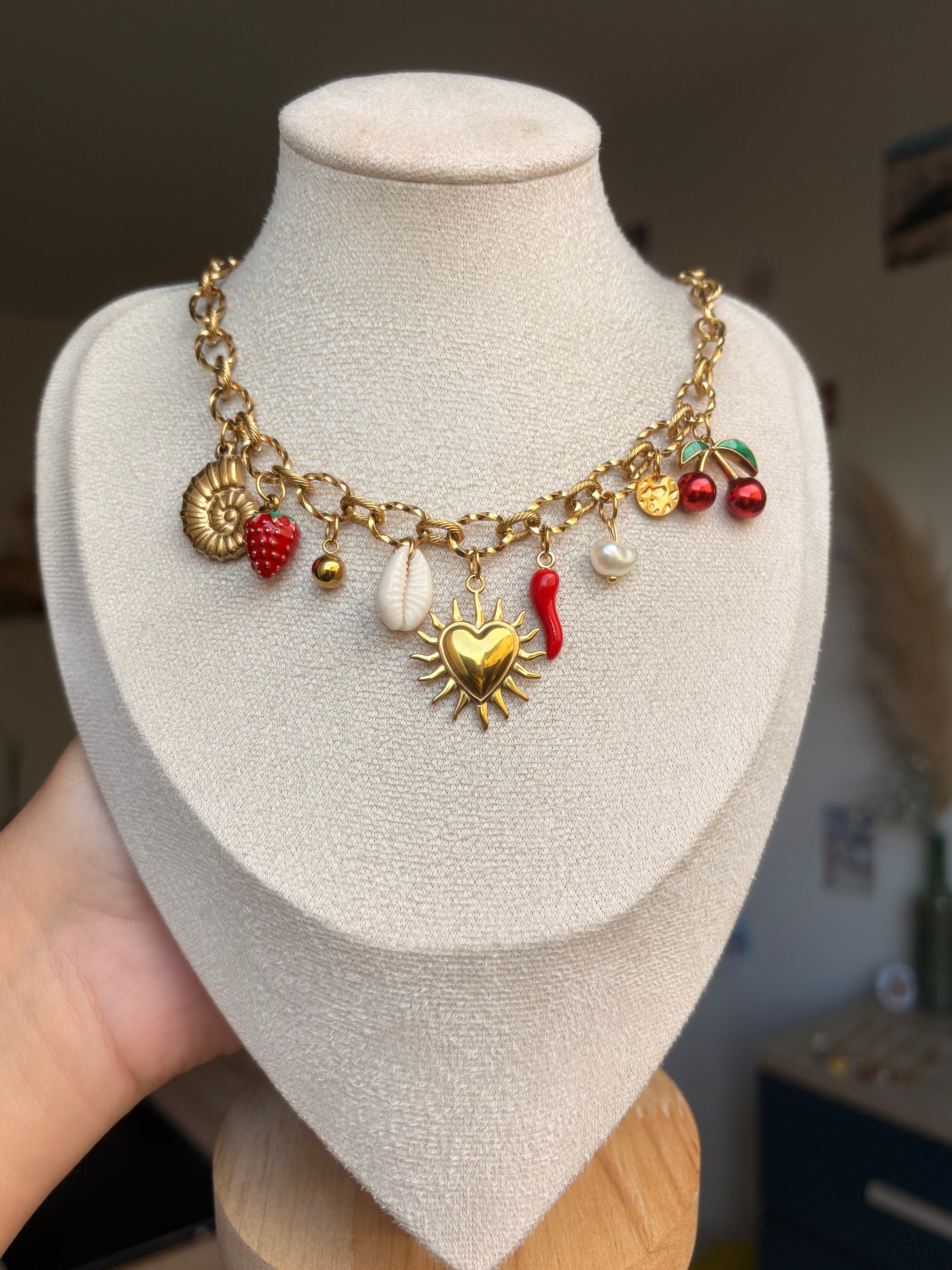 Collier Ève en acier inoxydable