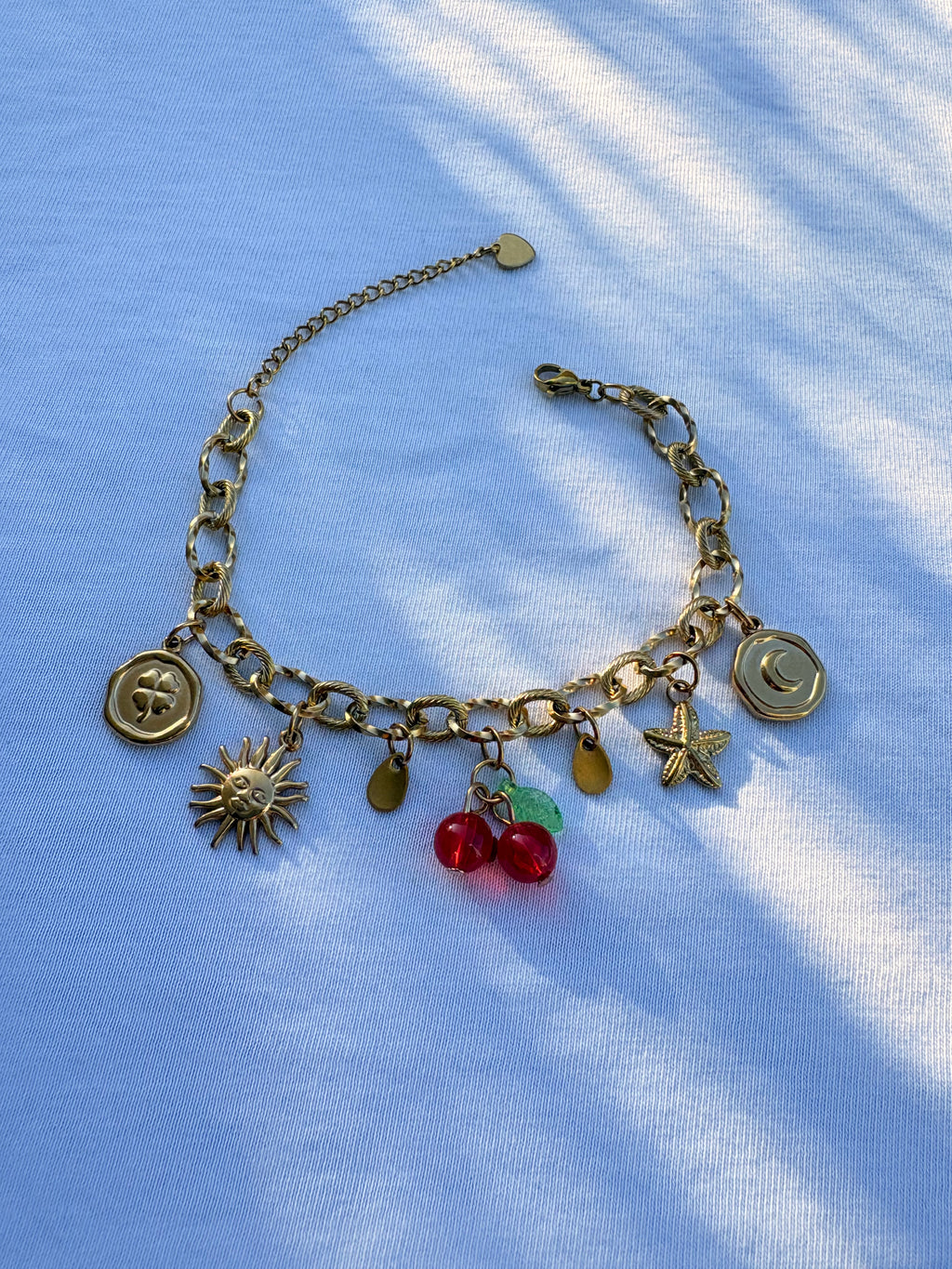 Bracelet breloque Marie en acier inoxydable