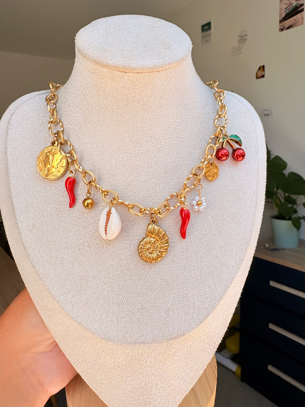 Collier Mélissa en acier inoxydable
