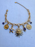 Bracelet Vanessa breloque en acier inoxydable
