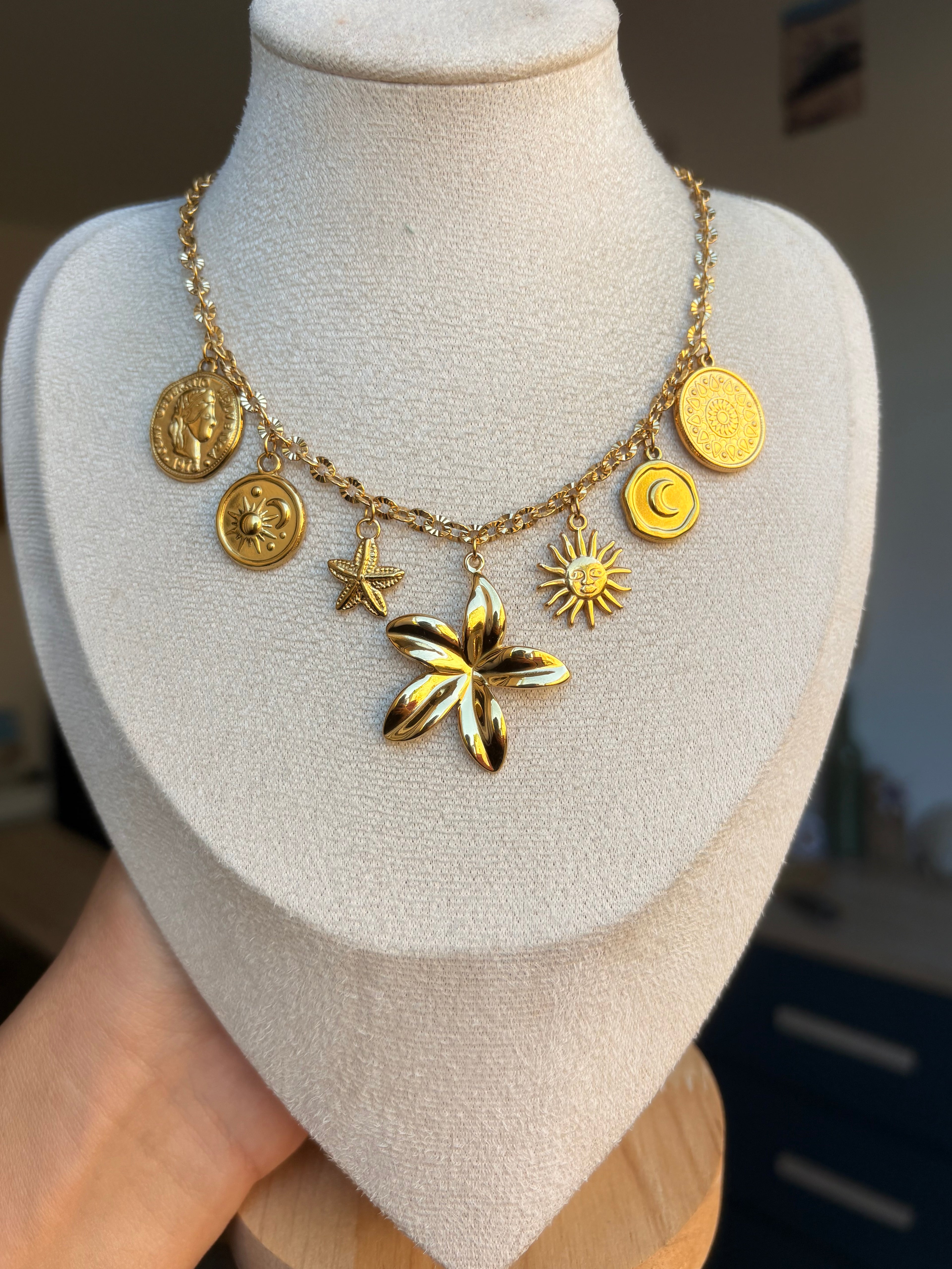Collier Raphaëlle en acier inoxydable