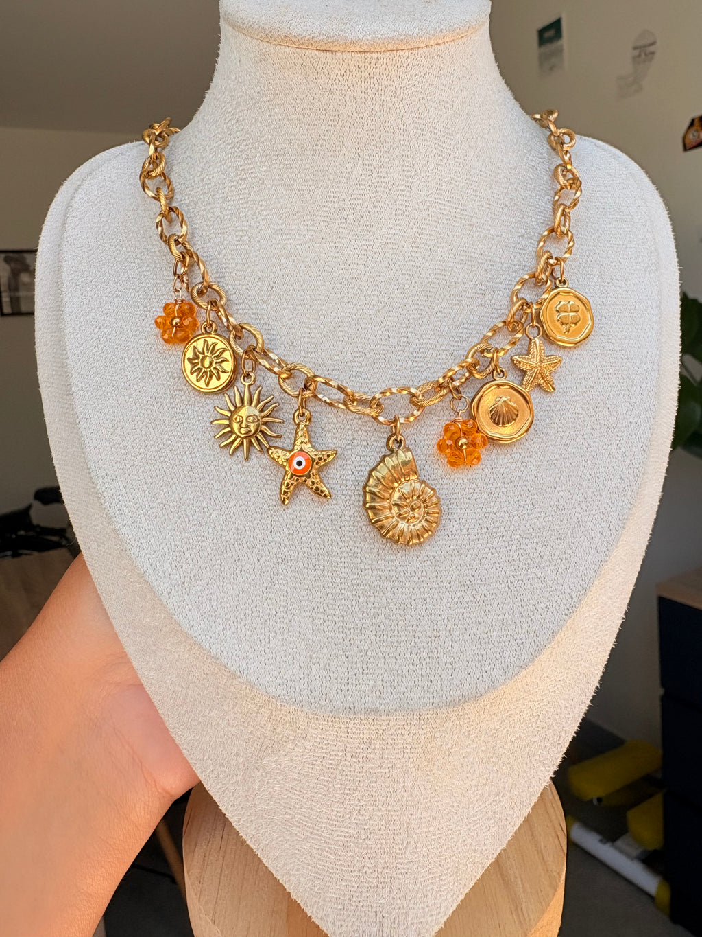 Collier Ève en acier inoxydable