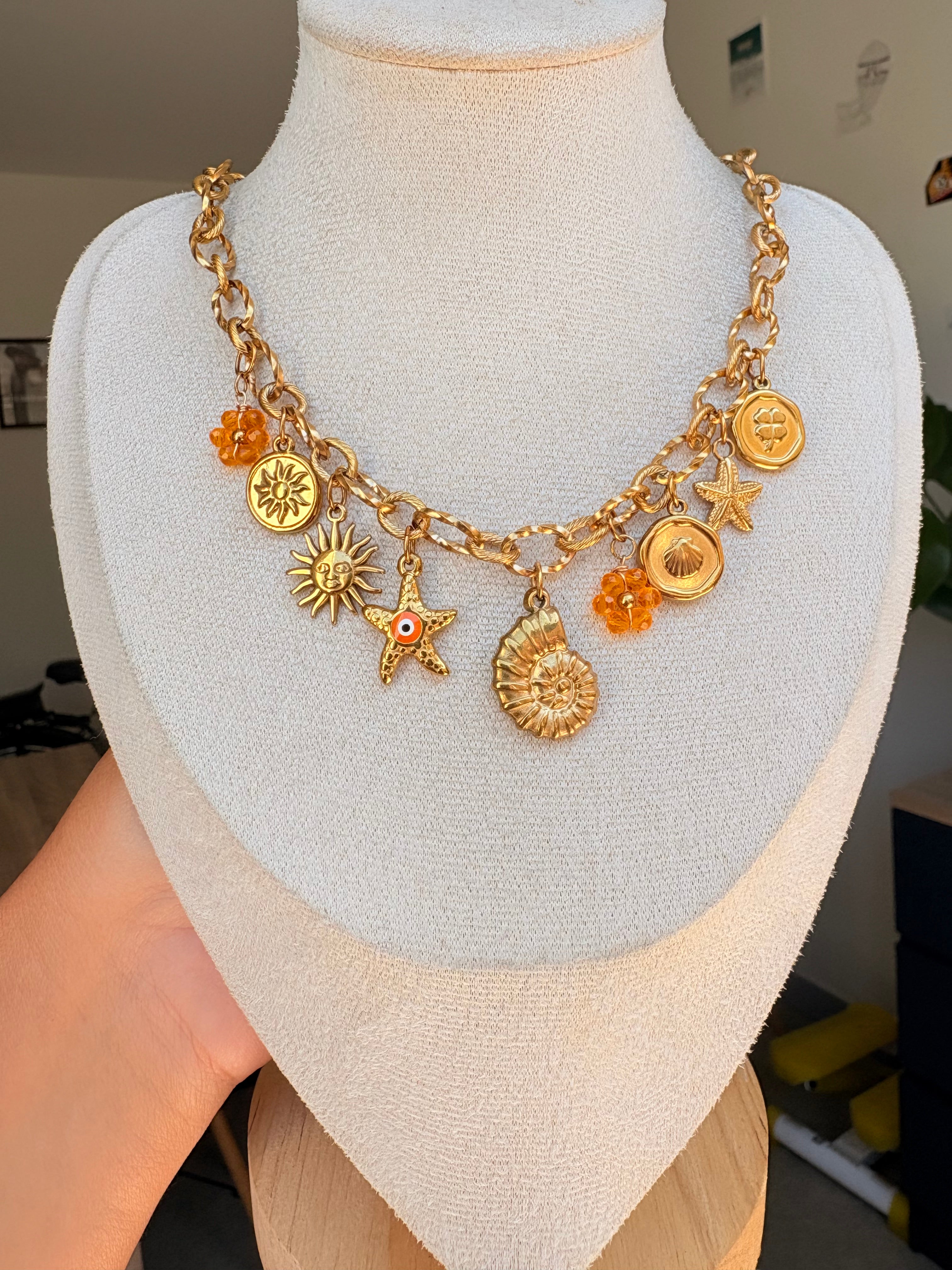 Collier Ève en acier inoxydable