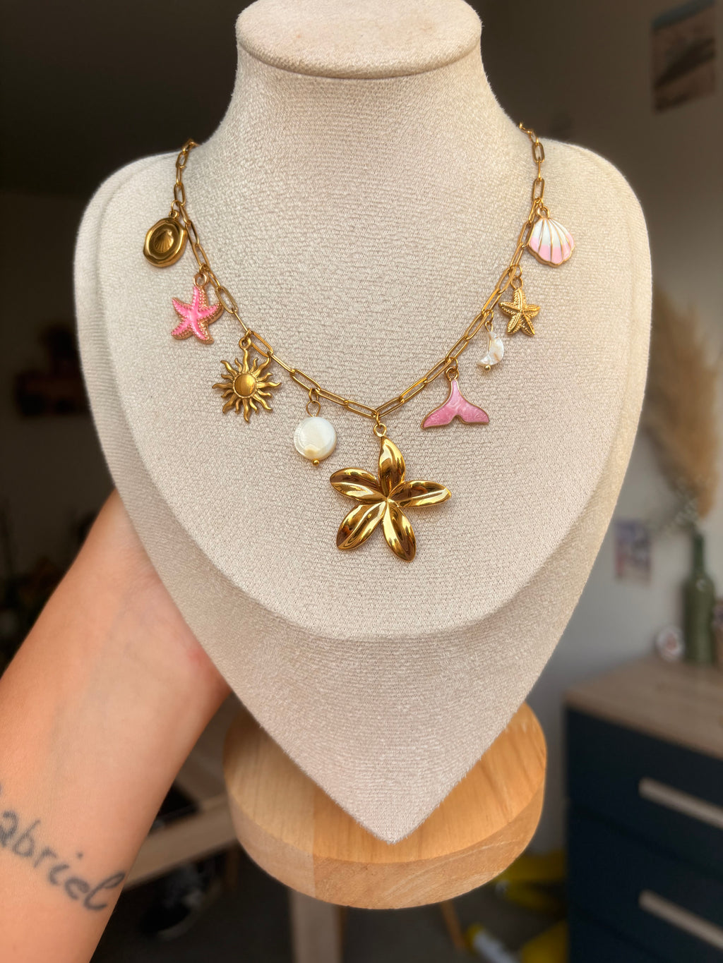Collier Louane en acier inoxydable