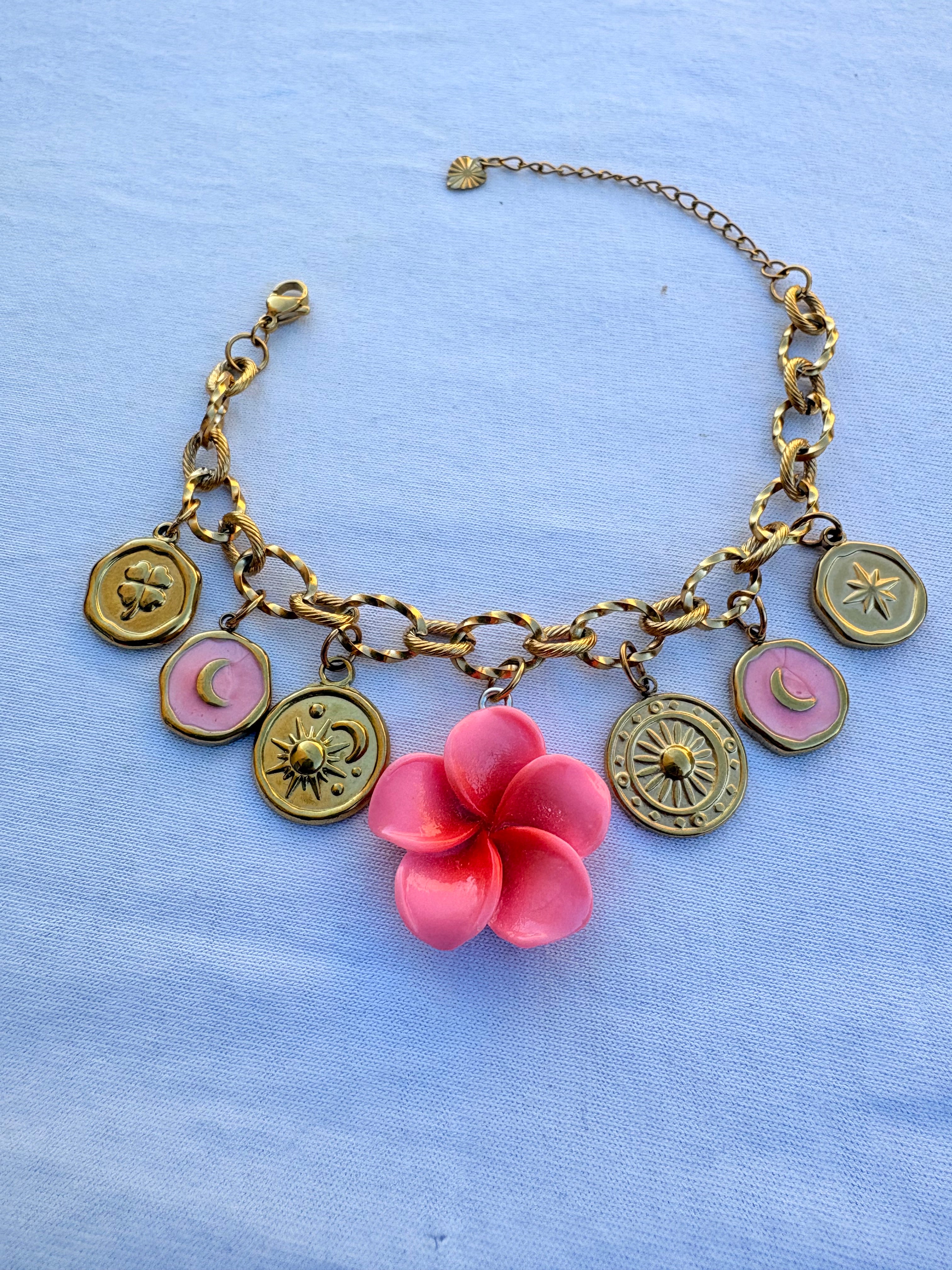 Bracelet Jade en acier inoxydable
