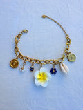 Bracelet breloque Mona en acier inoxydable