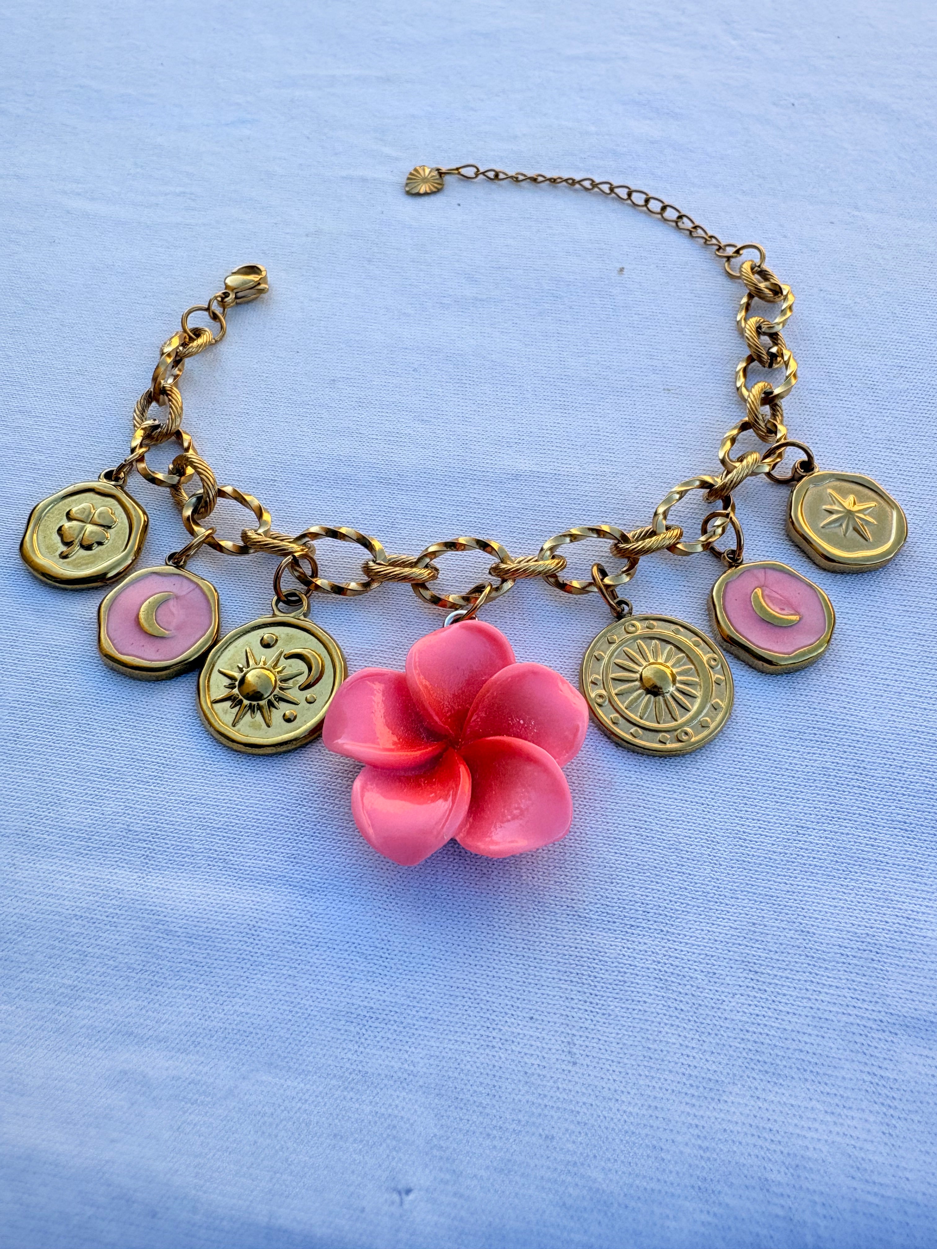 Bracelet Jade en acier inoxydable