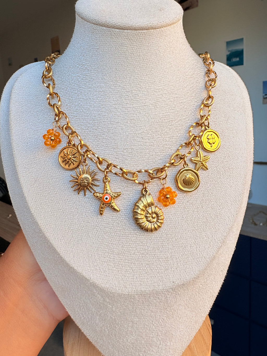 Collier Ève en acier inoxydable