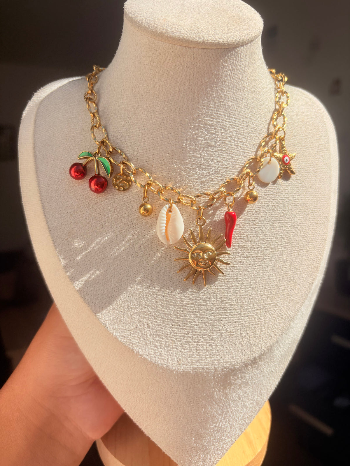 Collier Océanne en acier inoxydable