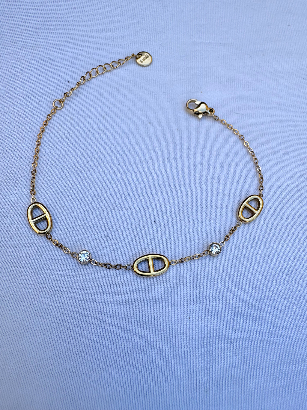 Bracelet maille marine en acier inoxydable
