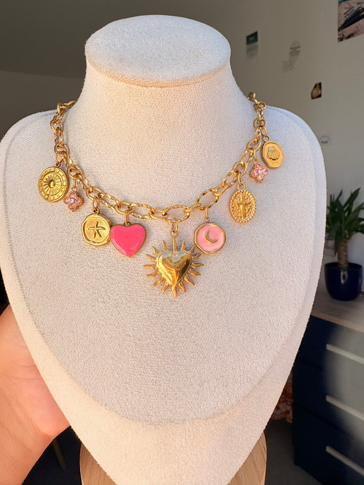 Collier Nour en acier inoxydable