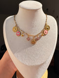 Collier breloque Eva en acier inoxydable