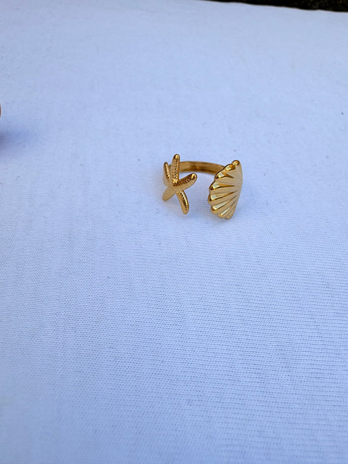 Bague été ajustable en acier inoxydable