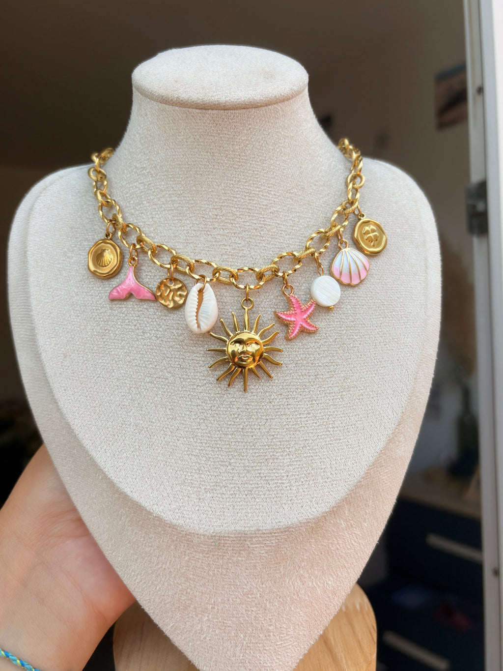 Collier Ophélie en acier inoxydable