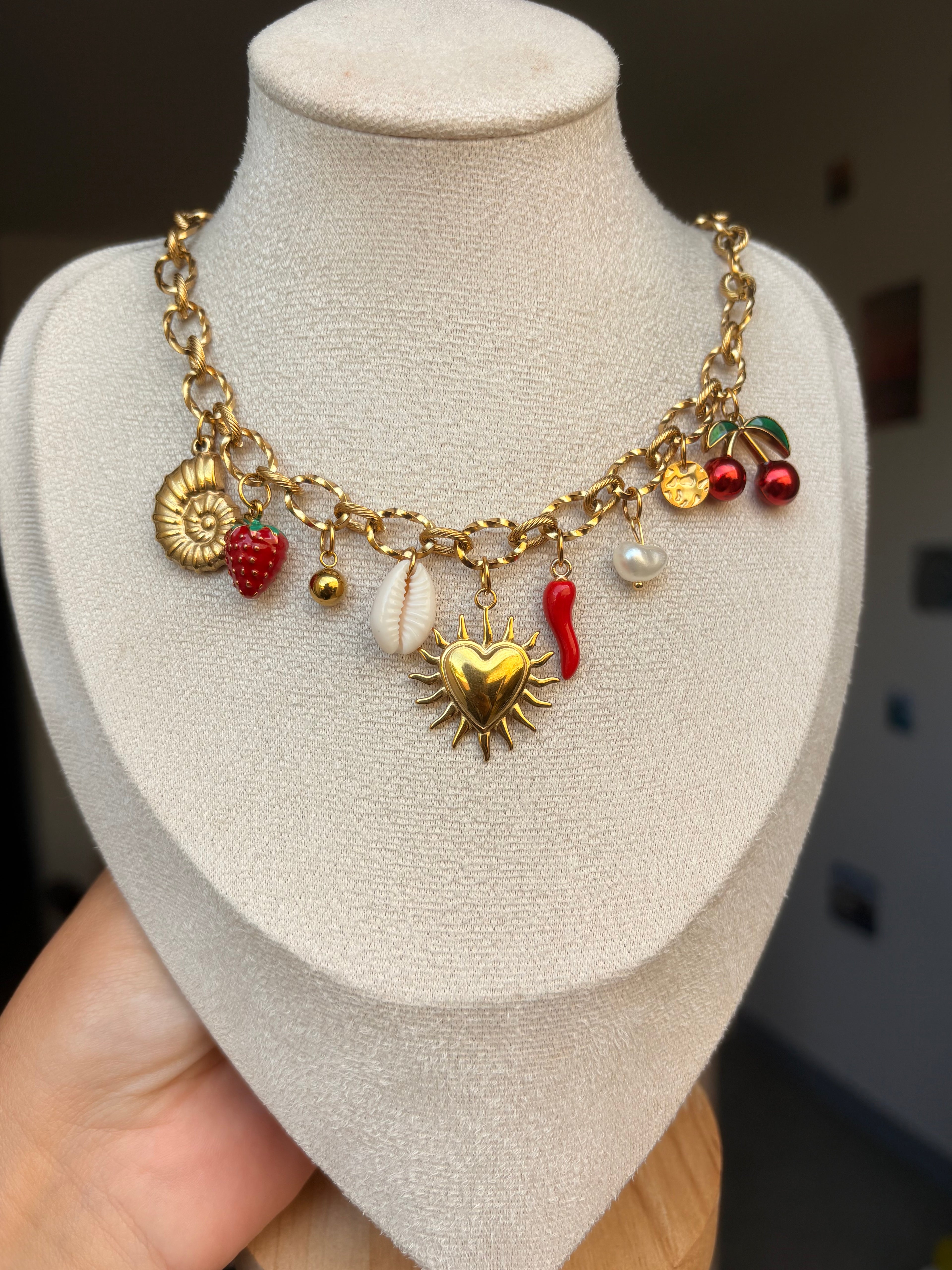Collier Ève en acier inoxydable