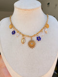 Collier breloque Line en acier inoxydable
