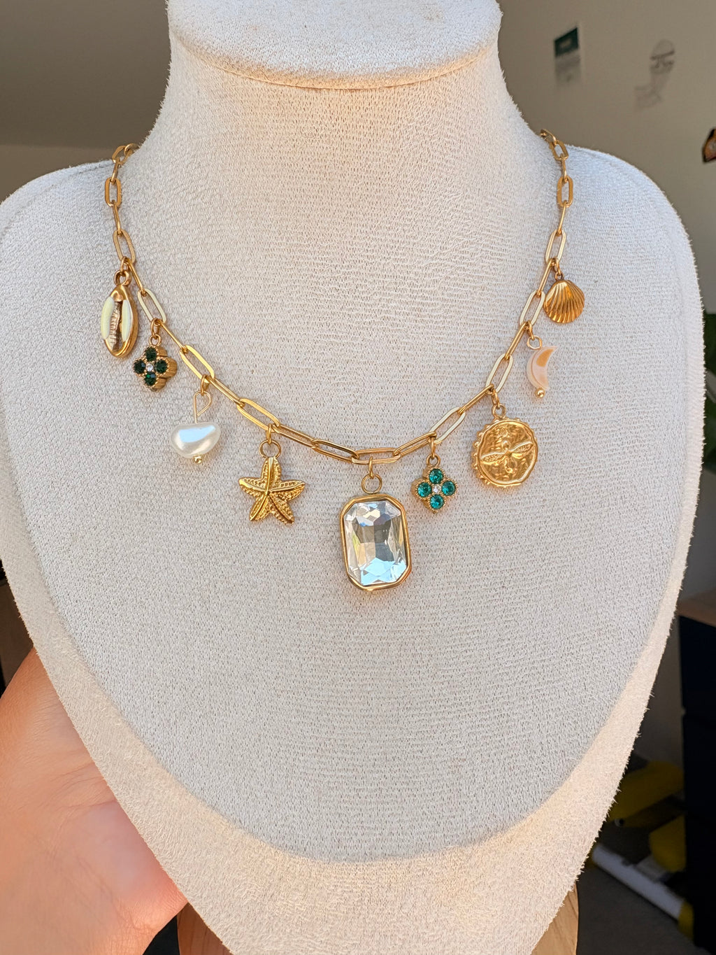 Collier Chloé  en acier inoxydable