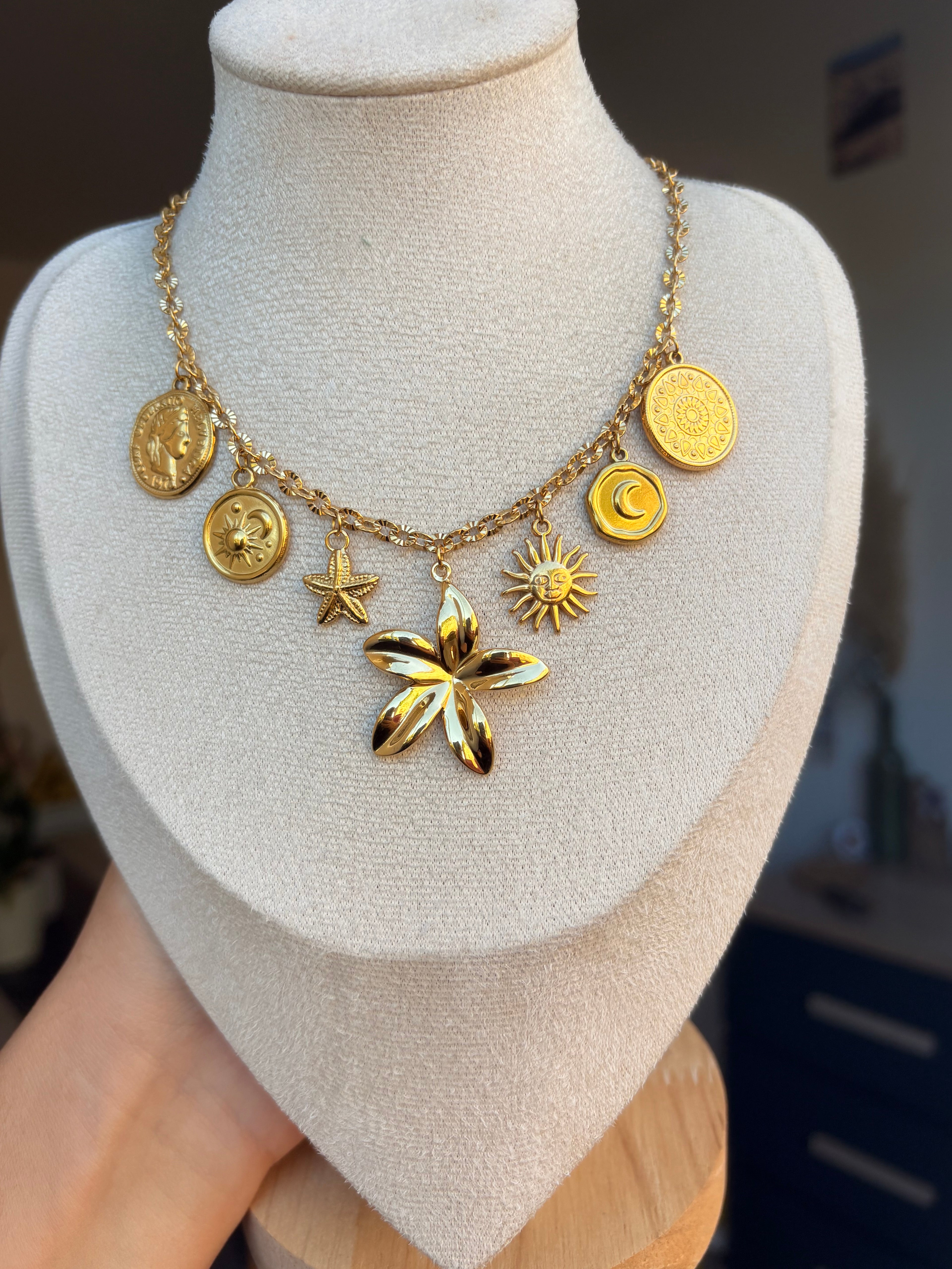 Collier Raphaëlle en acier inoxydable