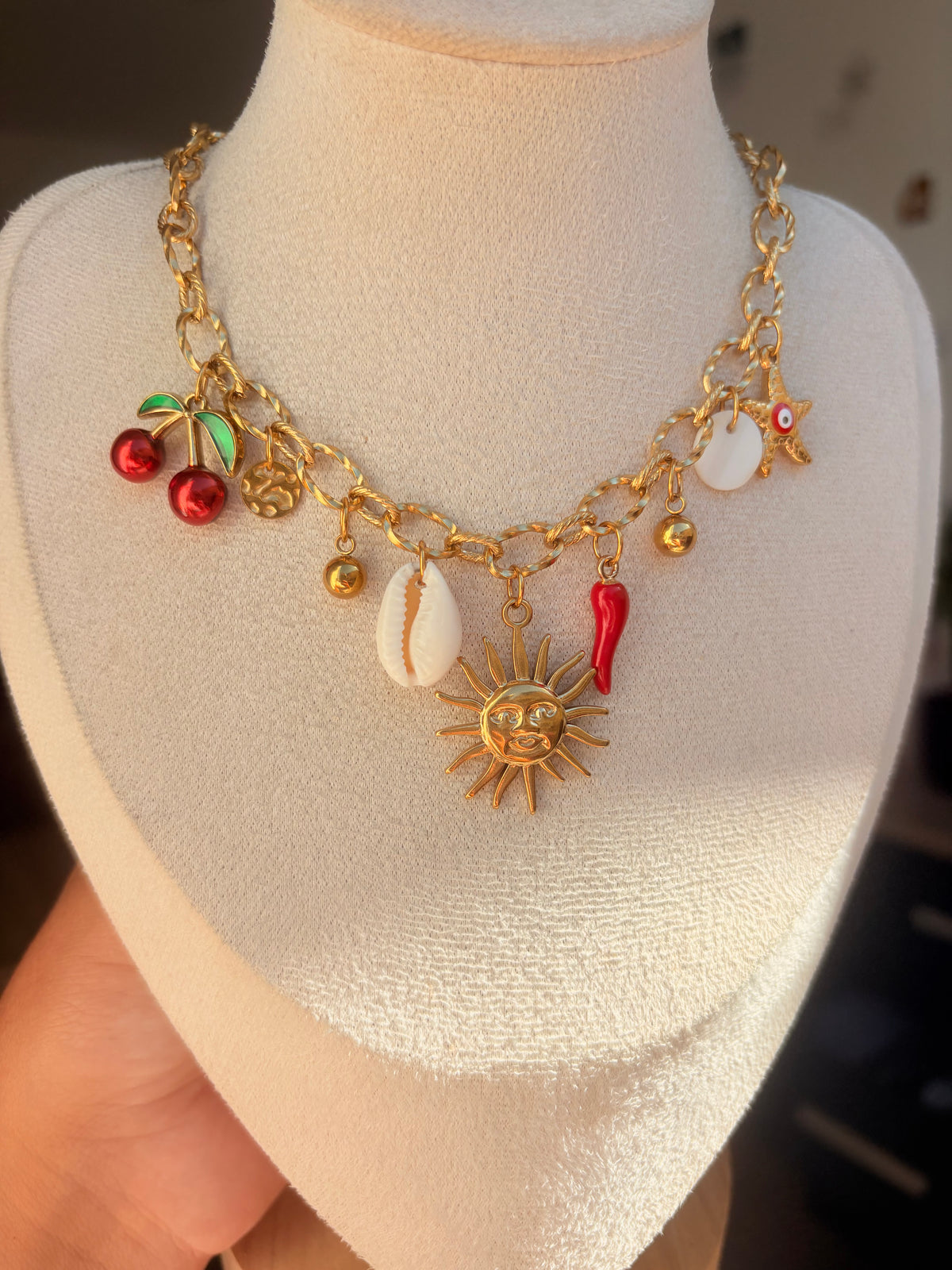 Collier Océanne en acier inoxydable