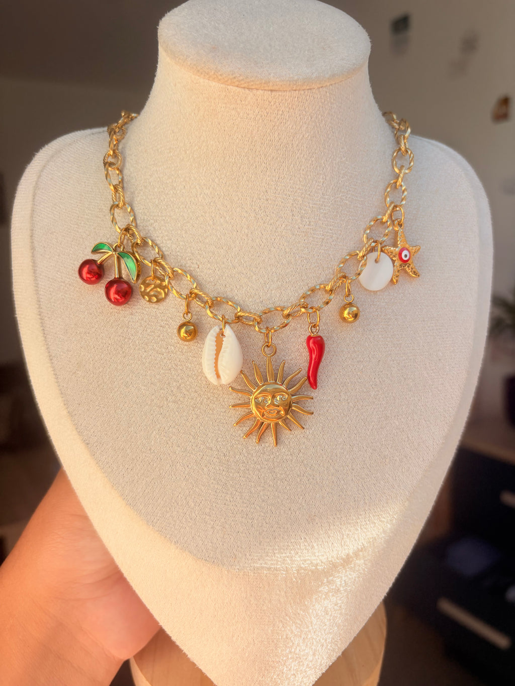 Collier Océanne en acier inoxydable