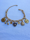 Bracelet breloque Chloé en acier inoxydable