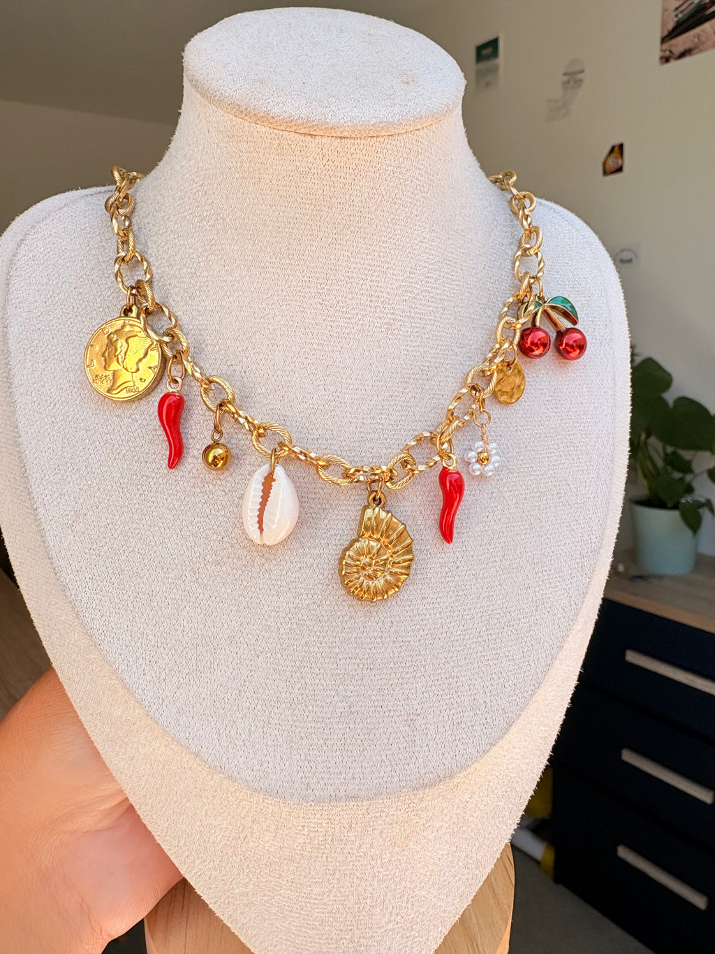 Collier Mélissa en acier inoxydable