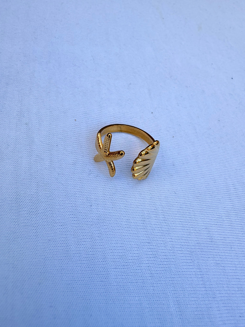 Bague été ajustable en acier inoxydable
