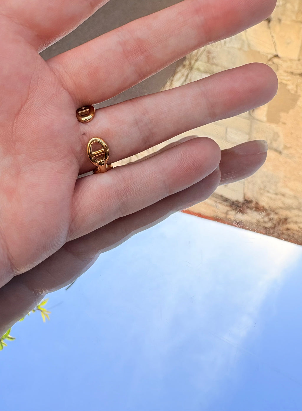 Bague ajustable maille marine en acier inoxydable