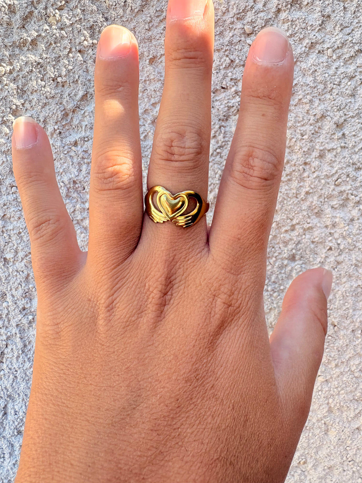 Bague ajustable en acier inoxydable