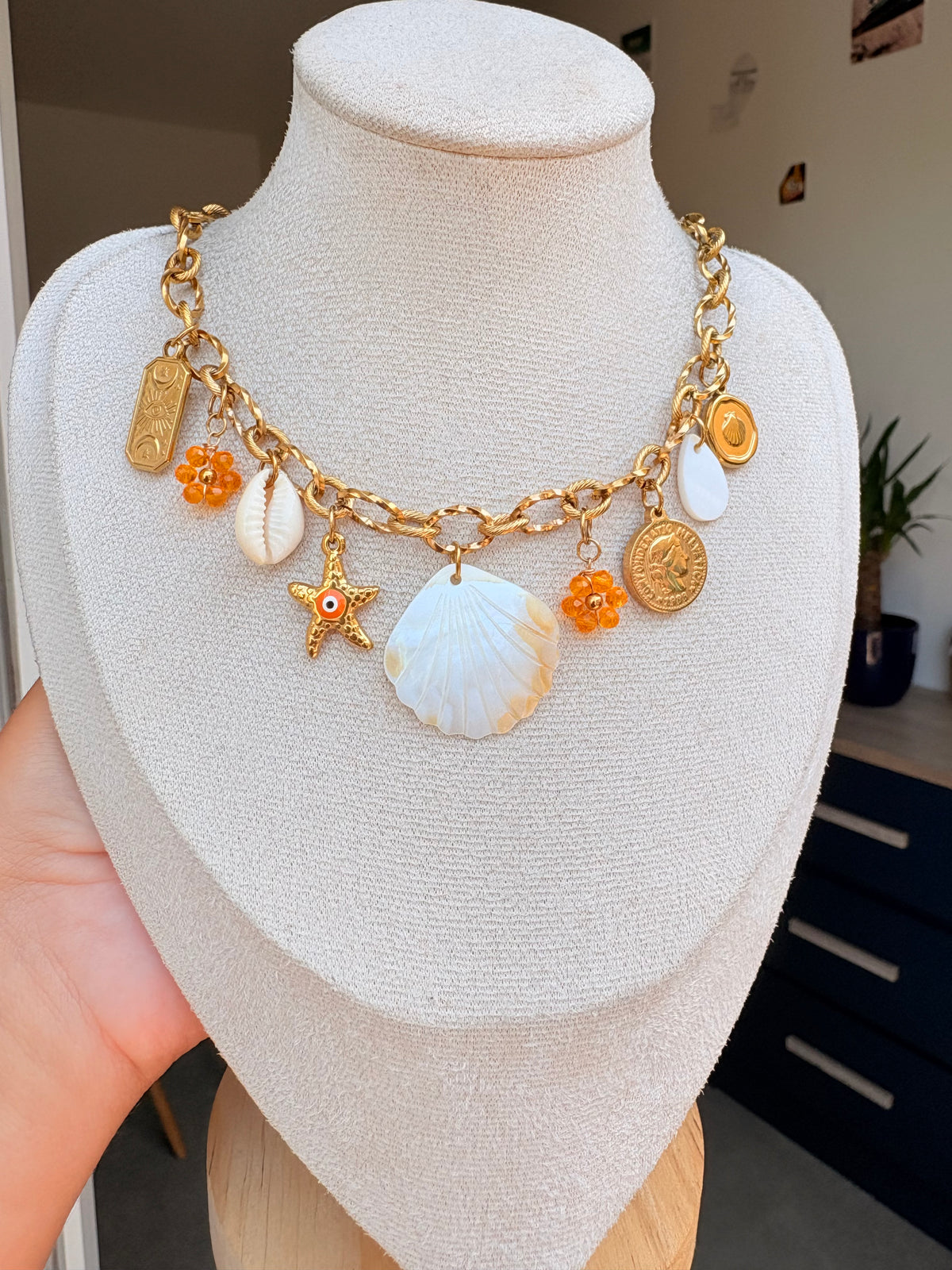 Collier Olympe en acier inoxydable