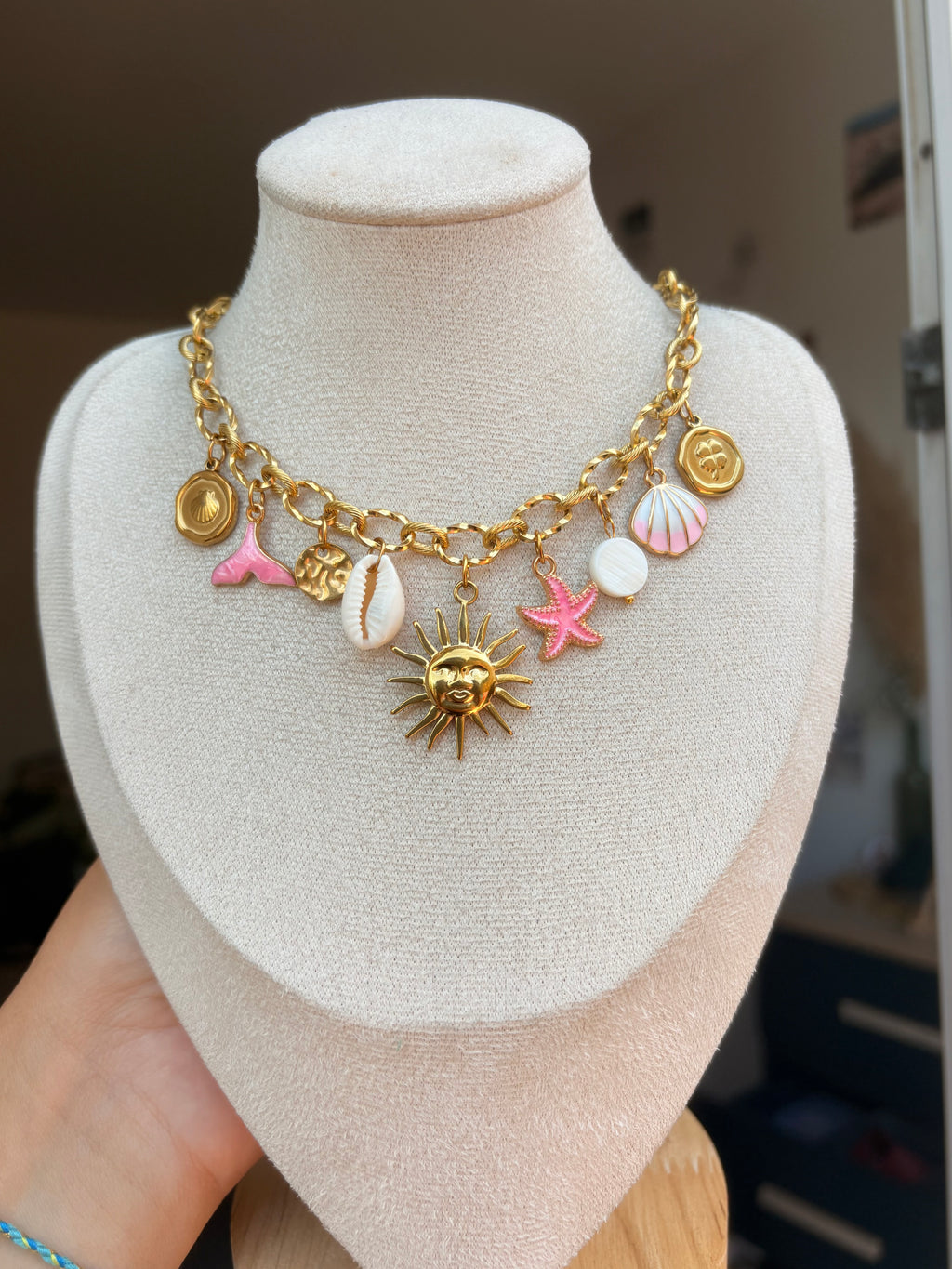 Collier Ophélie en acier inoxydable