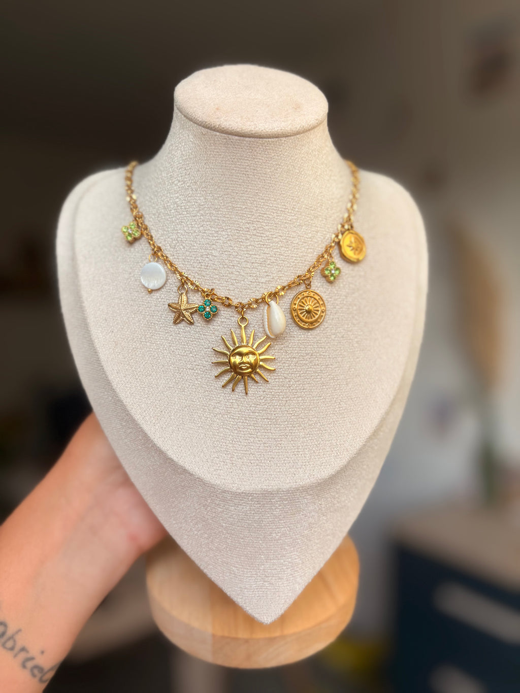 Collier Clara en acier inoxydable