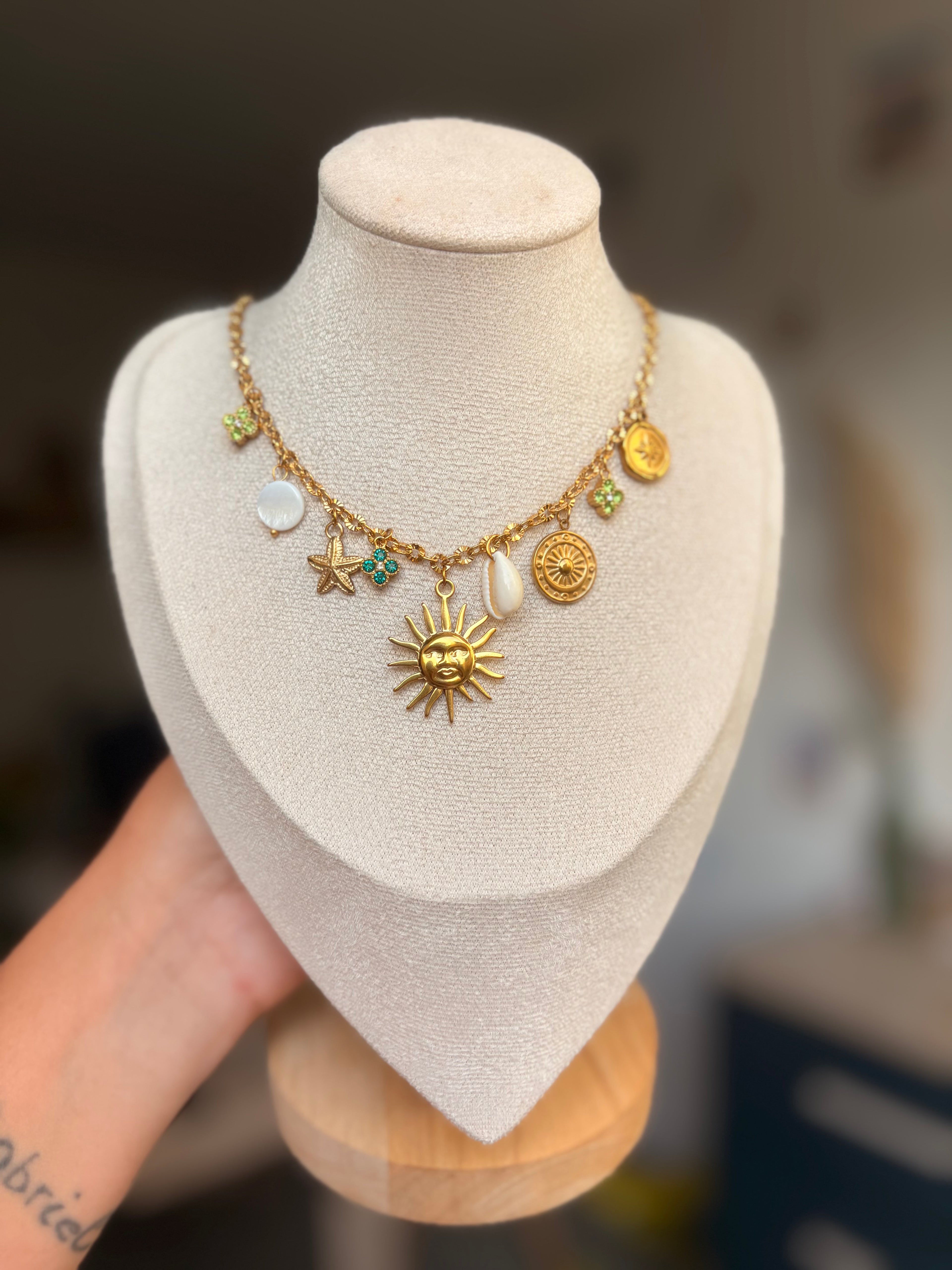 Collier Clara en acier inoxydable