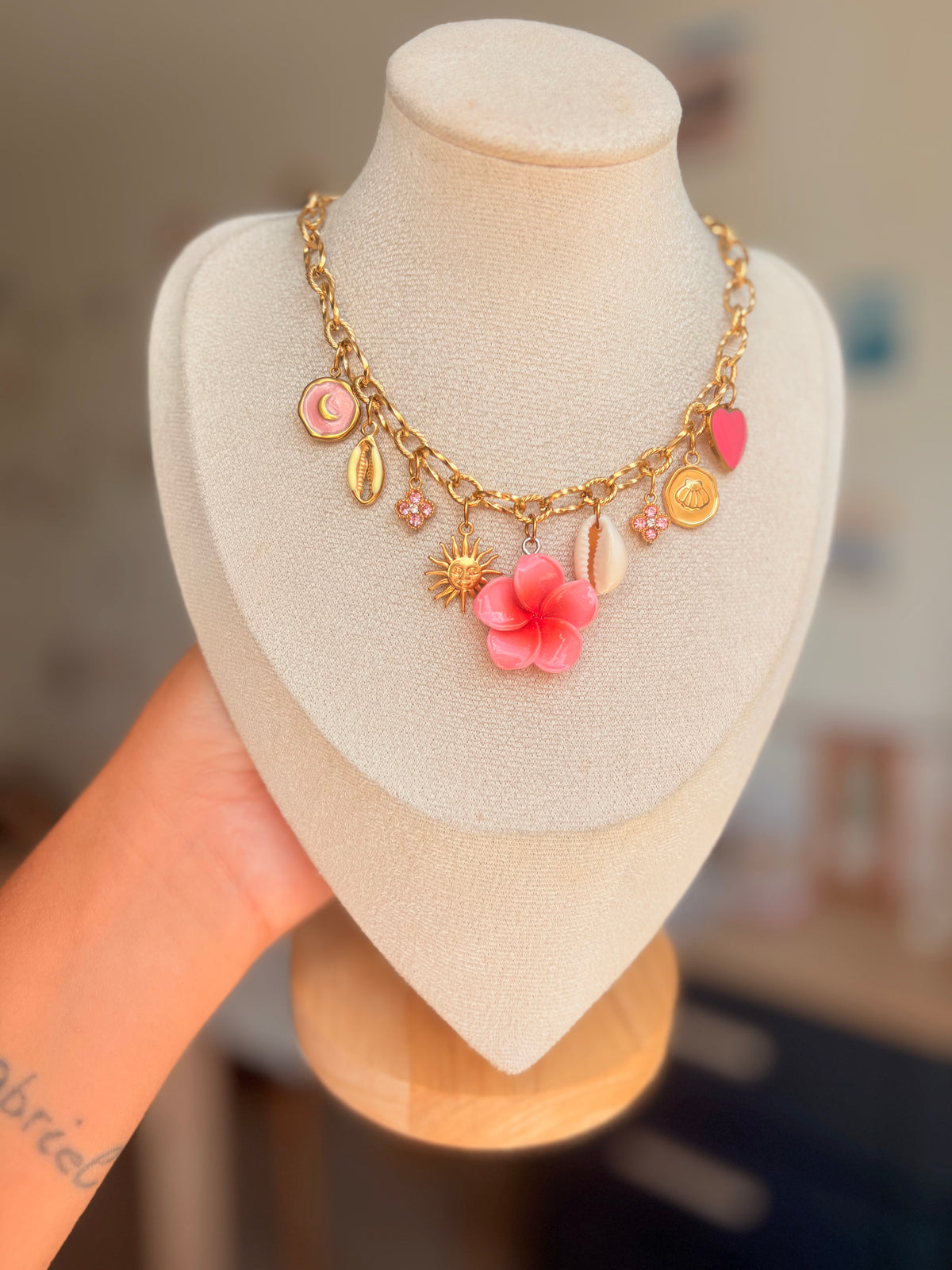 Collier Victoria en acier inoxydable