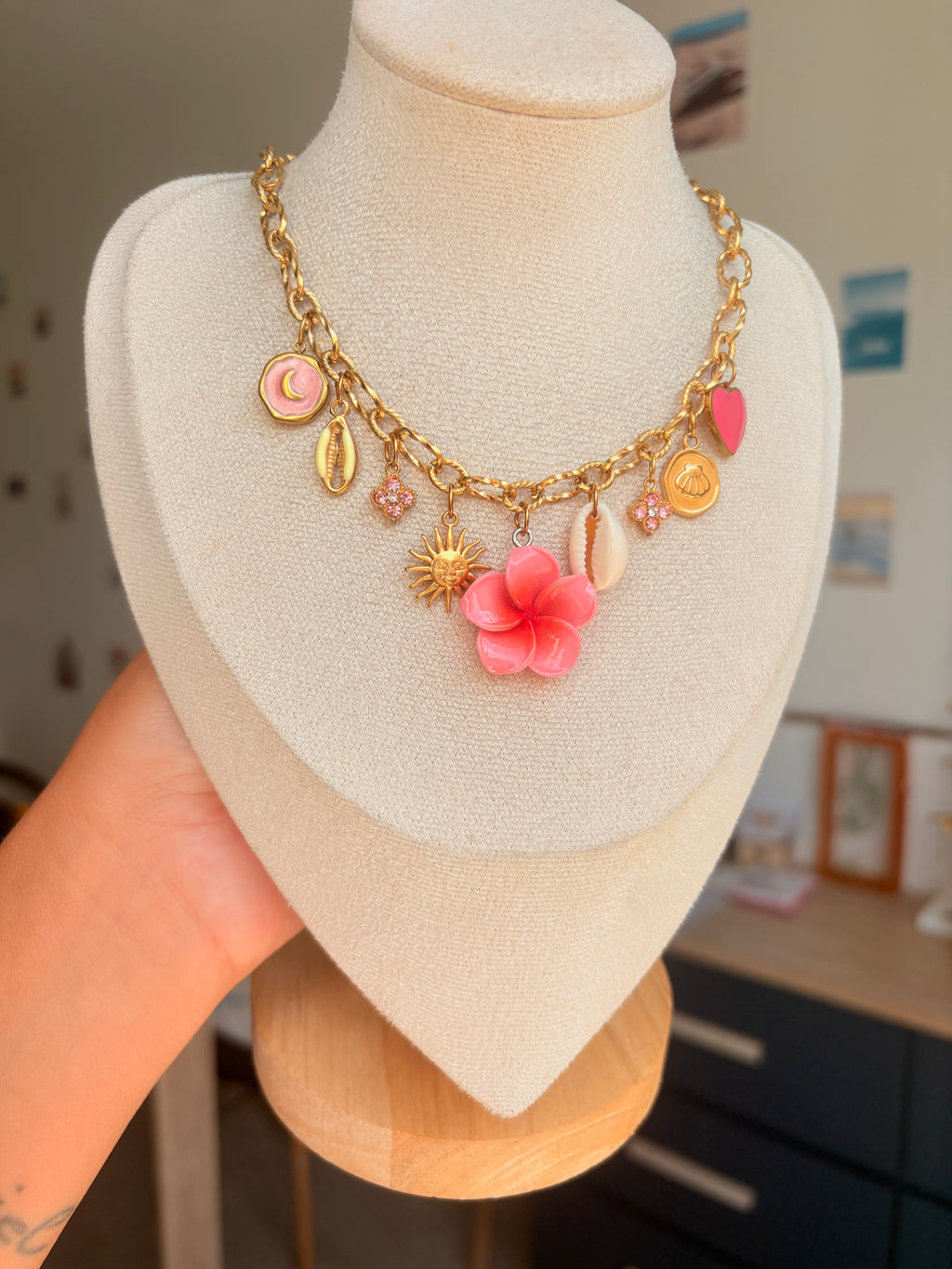 Collier Victoria en acier inoxydable