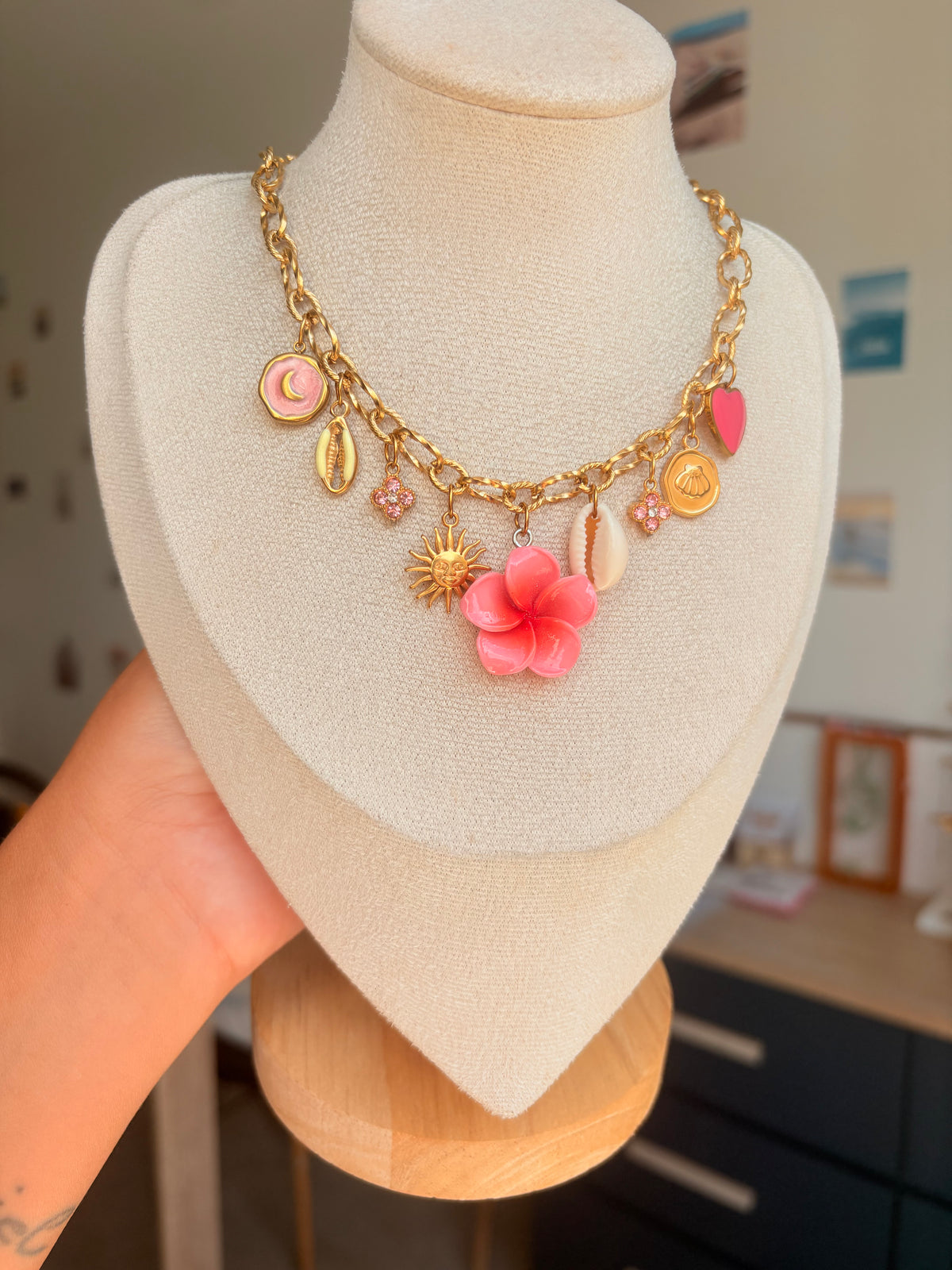 Collier Victoria en acier inoxydable