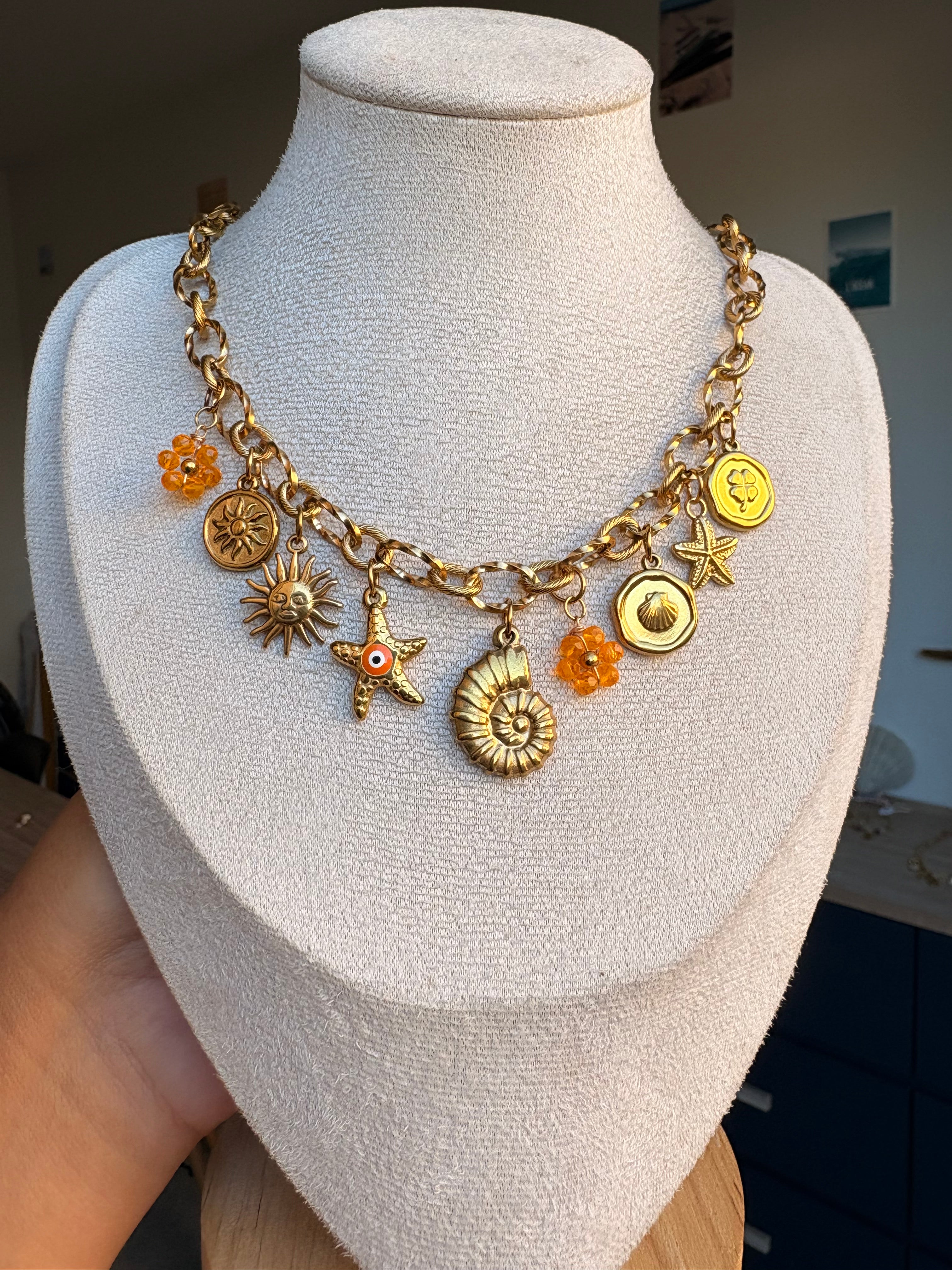 Collier Ève en acier inoxydable