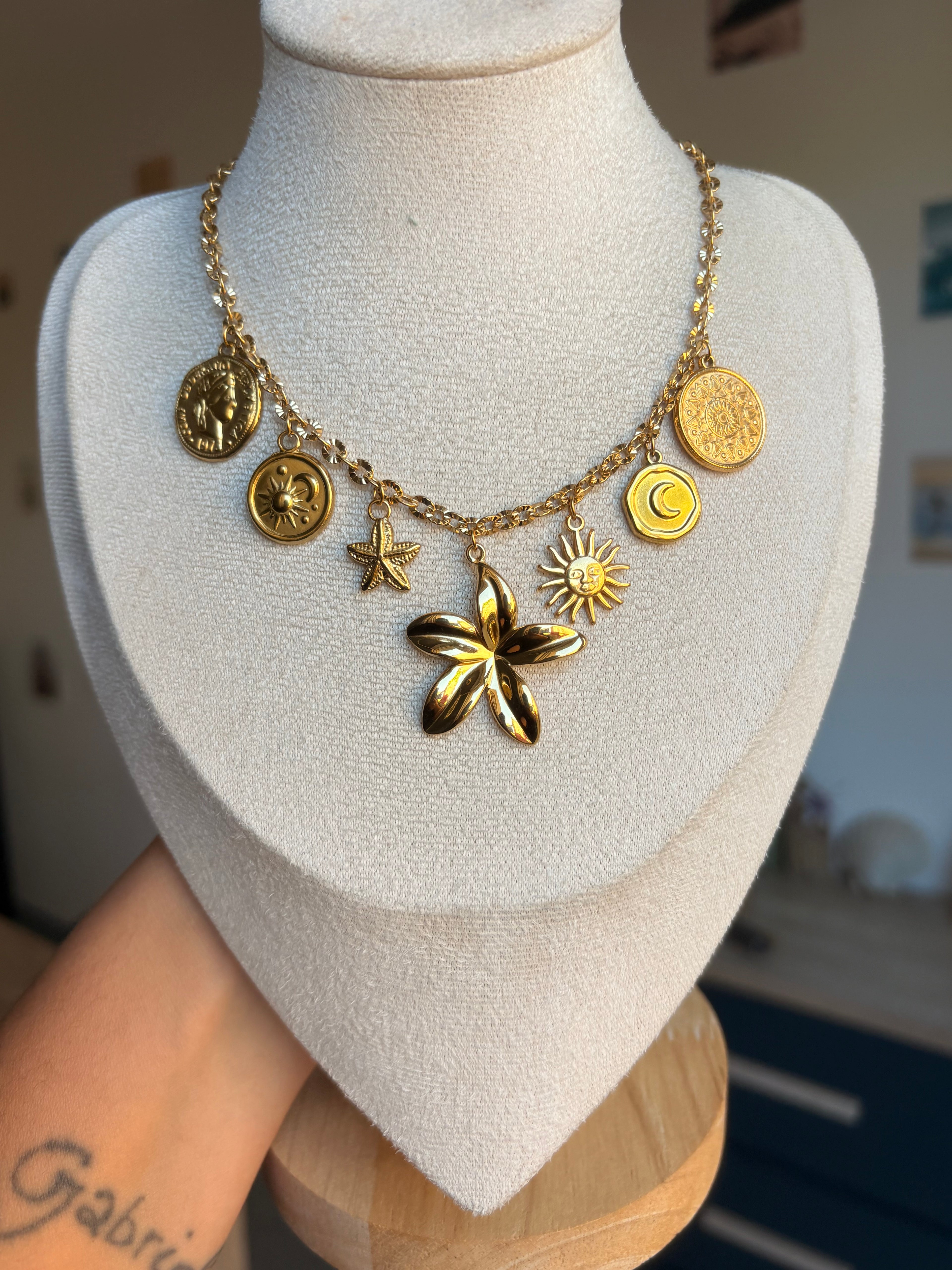 Collier Raphaëlle en acier inoxydable