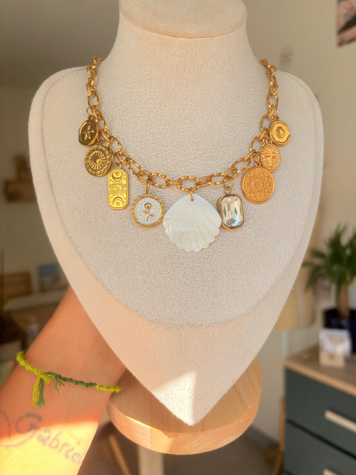 Collier Gwenaëlle en acier inoxydable