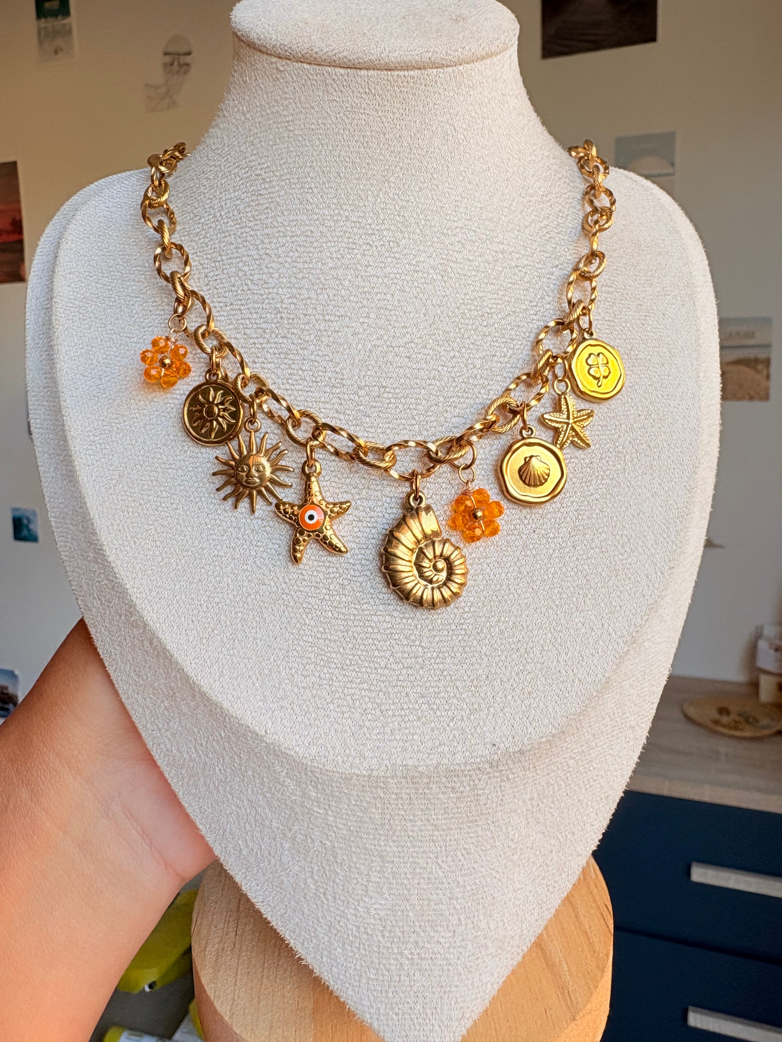 Collier Ève en acier inoxydable