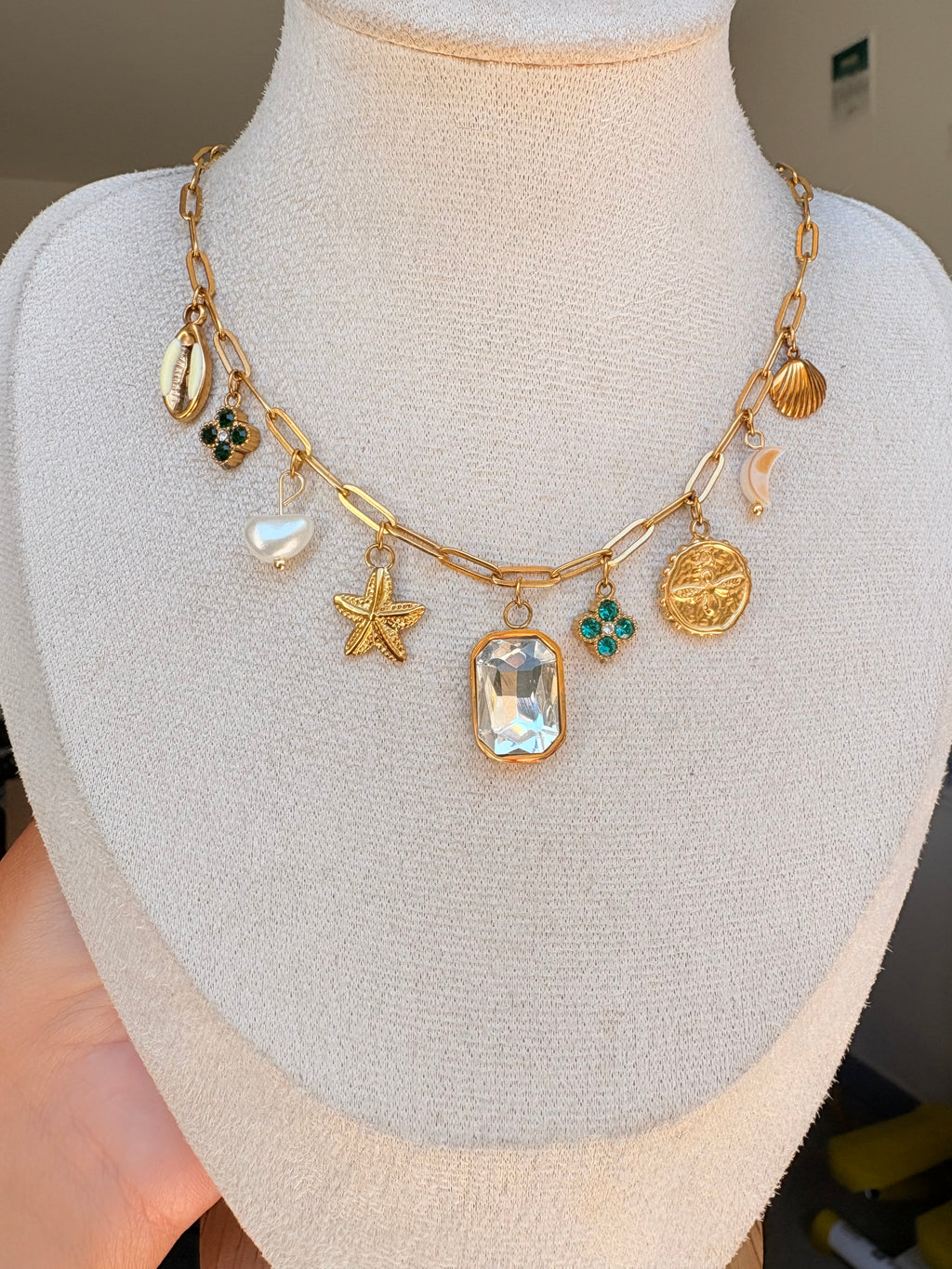 Collier Chloé  en acier inoxydable
