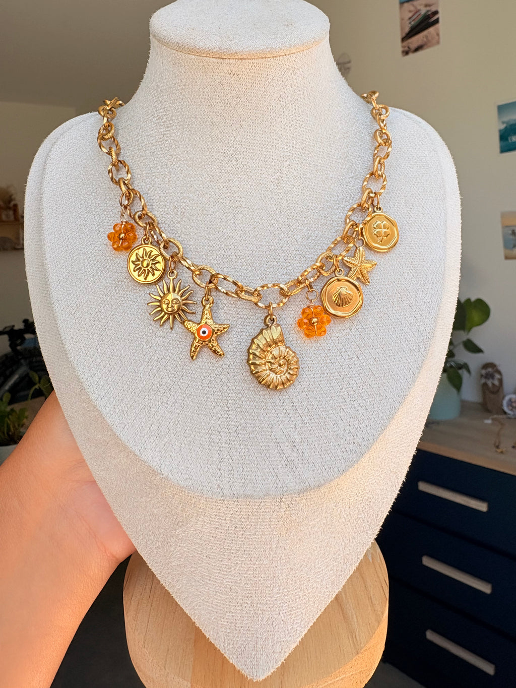 Collier Ève en acier inoxydable